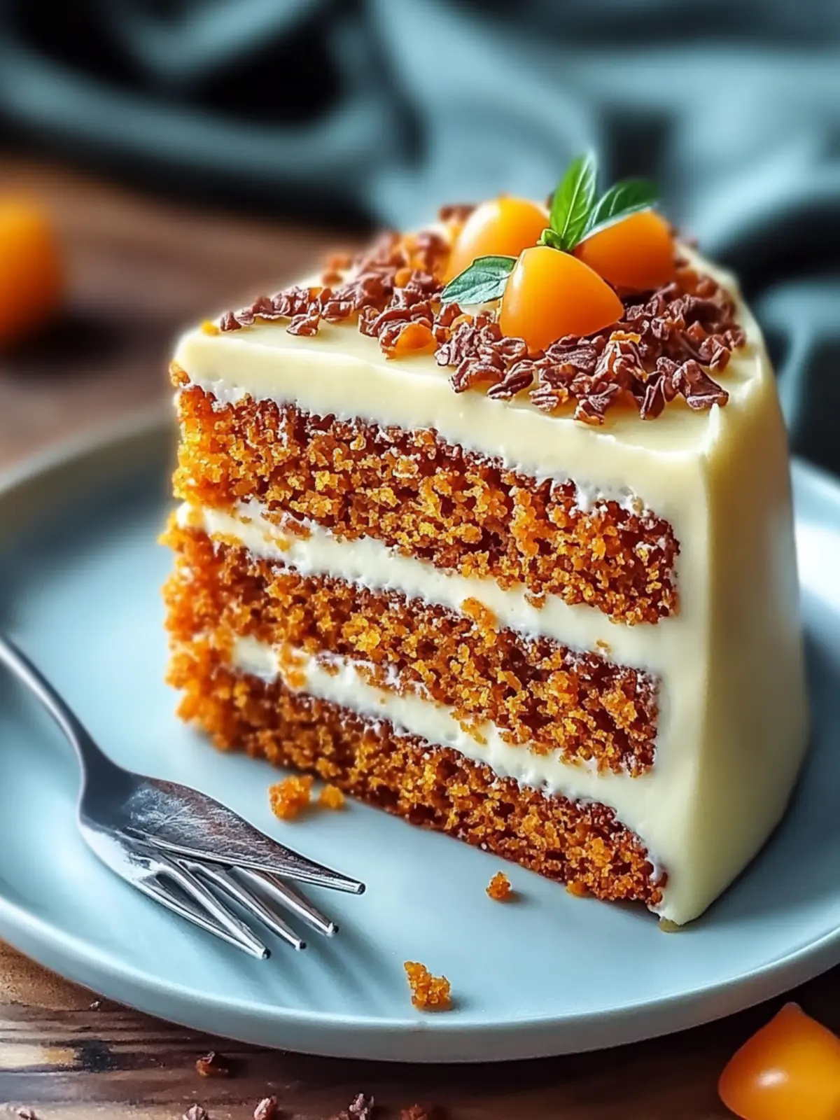 Delicious Brazilian Carrot Cake with Divine Chocolate Frosting 2 Brazilian Carrot Cake