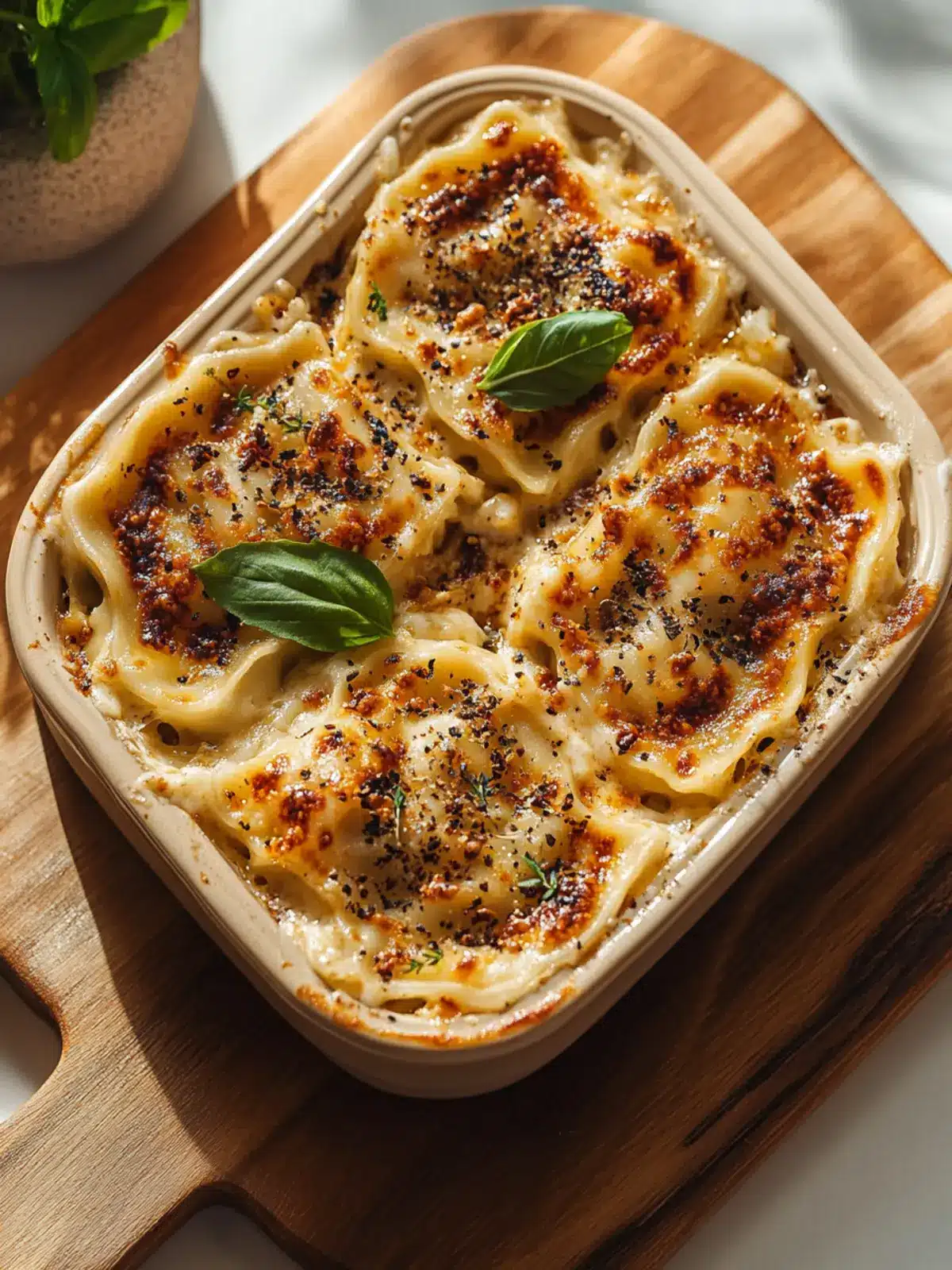 Viral Dumpling Lasagna for a Cozy Night In 2 Viral Dumpling Lasagna