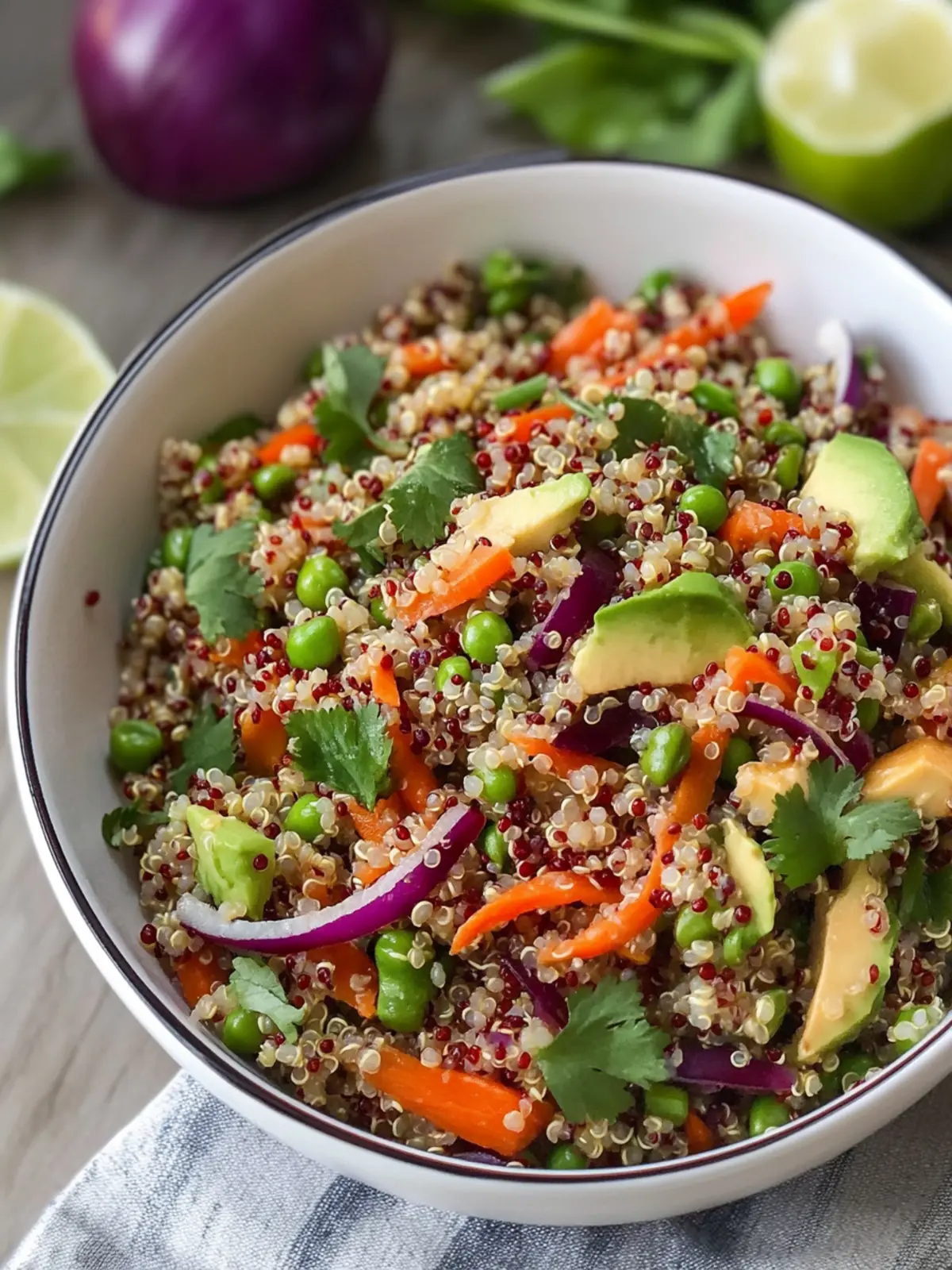 Make-Ahead Asian Quinoa Salad for Fresh Weekday Flavor 3 Make-Ahead Asian Quinoa Salad