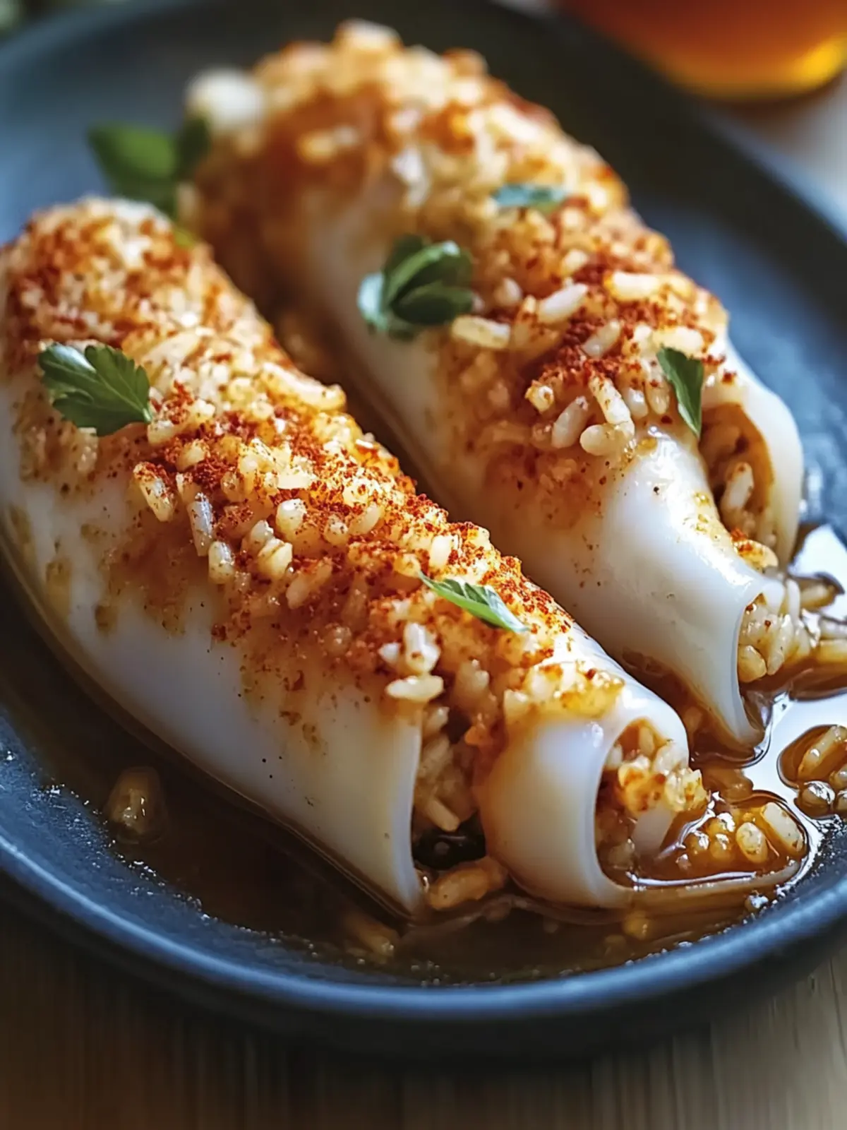 Savor Spanish Rice-Stuffed Squid for a Bold Mediterranean Feast 4 Savor Spanish Rice-Stuffed Squid