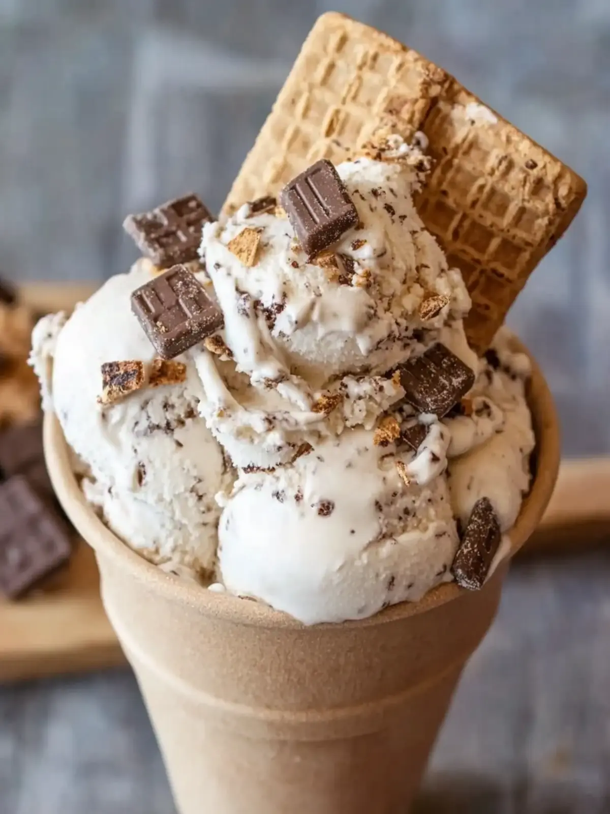 Ultimate S’mores Ice Cream with Decadent Ganache Delight 2 Ultimate S’mores Ice Cream