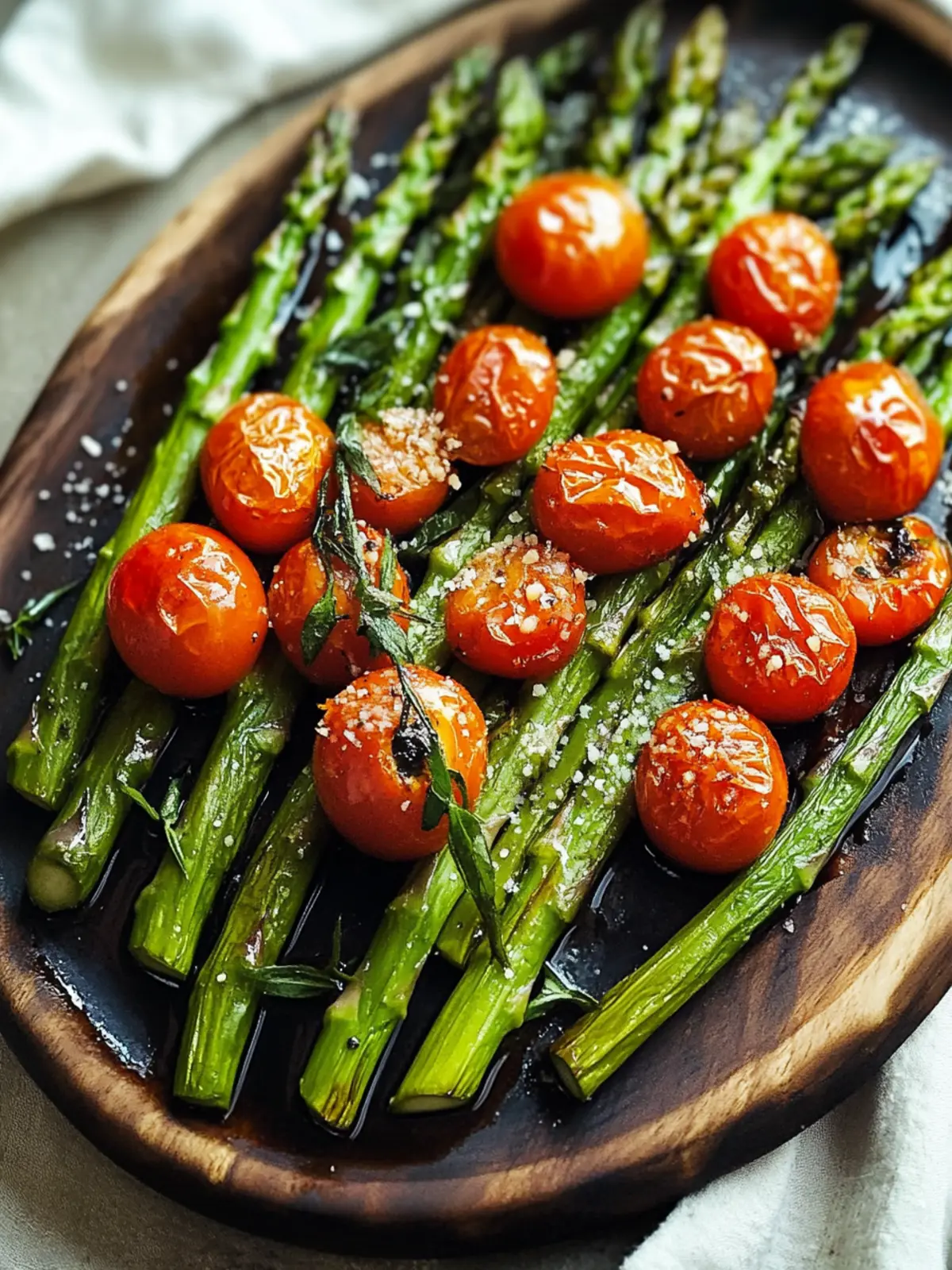 Delicious Balsamic Parmesan Roasted Asparagus and Tomatoes Bliss 3 Balsamic Parmesan Roasted Asparagus and Tomatoes