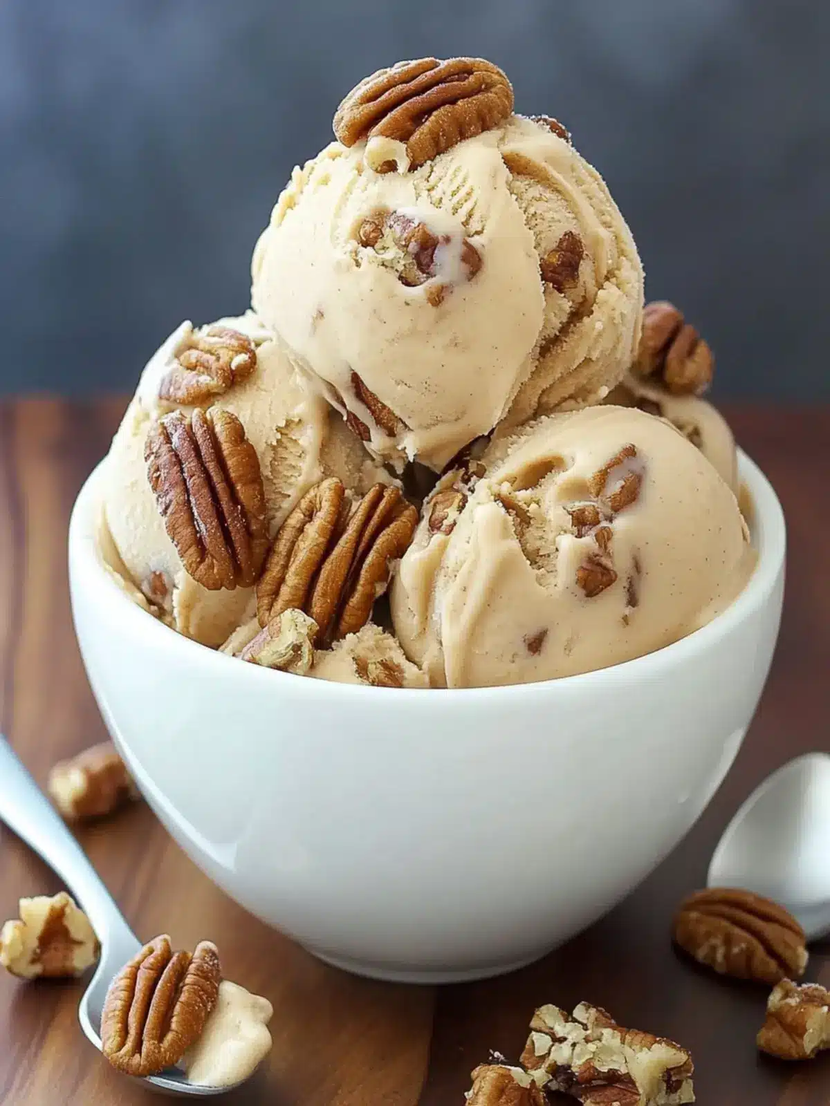 Sweet Potato Pie Ice Cream with Candied Pecans Delight 4 Sweet Potato Pie Ice Cream with Candied Pecans