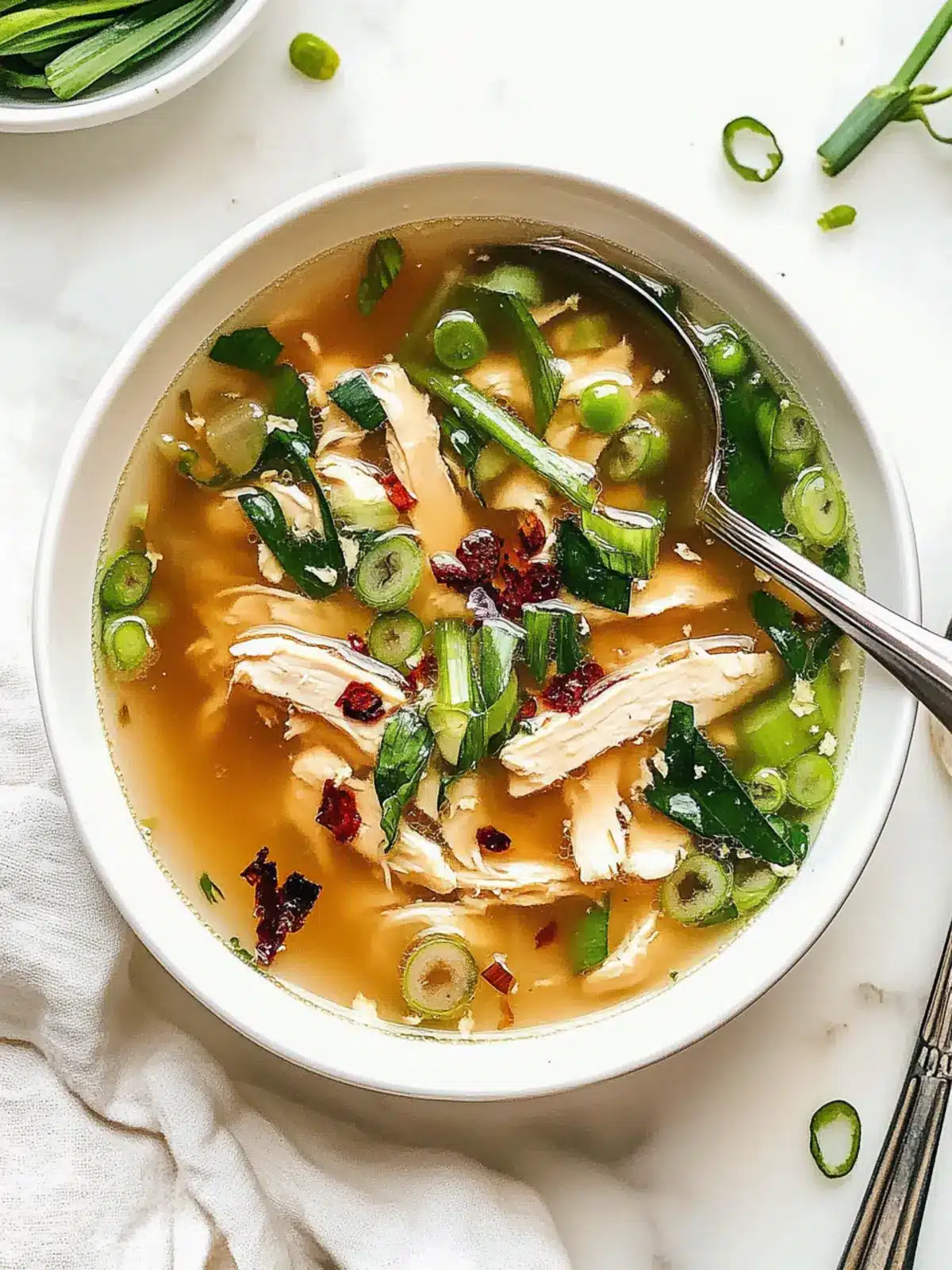 Cozy Up with Ginger Scallion Chicken Soup Magic 3 Ginger Scallion Chicken Soup