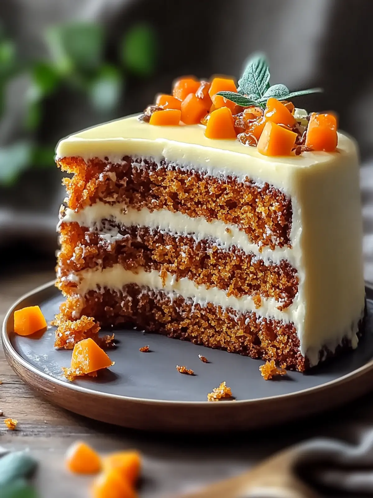 Delicious Brazilian Carrot Cake with Divine Chocolate Frosting 5 Brazilian Carrot Cake