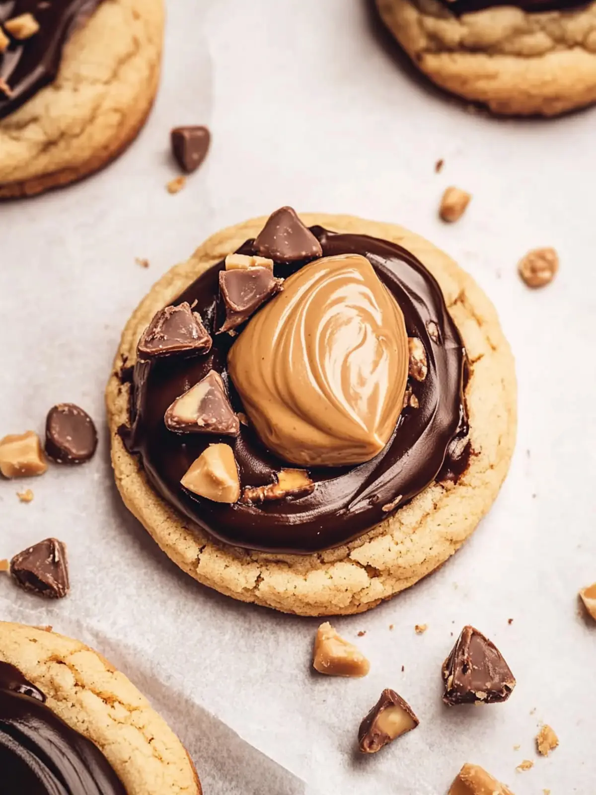 Decadent Peanut Butter Cup Cookies You Can't Resist 3 Peanut Butter Cup Cookies