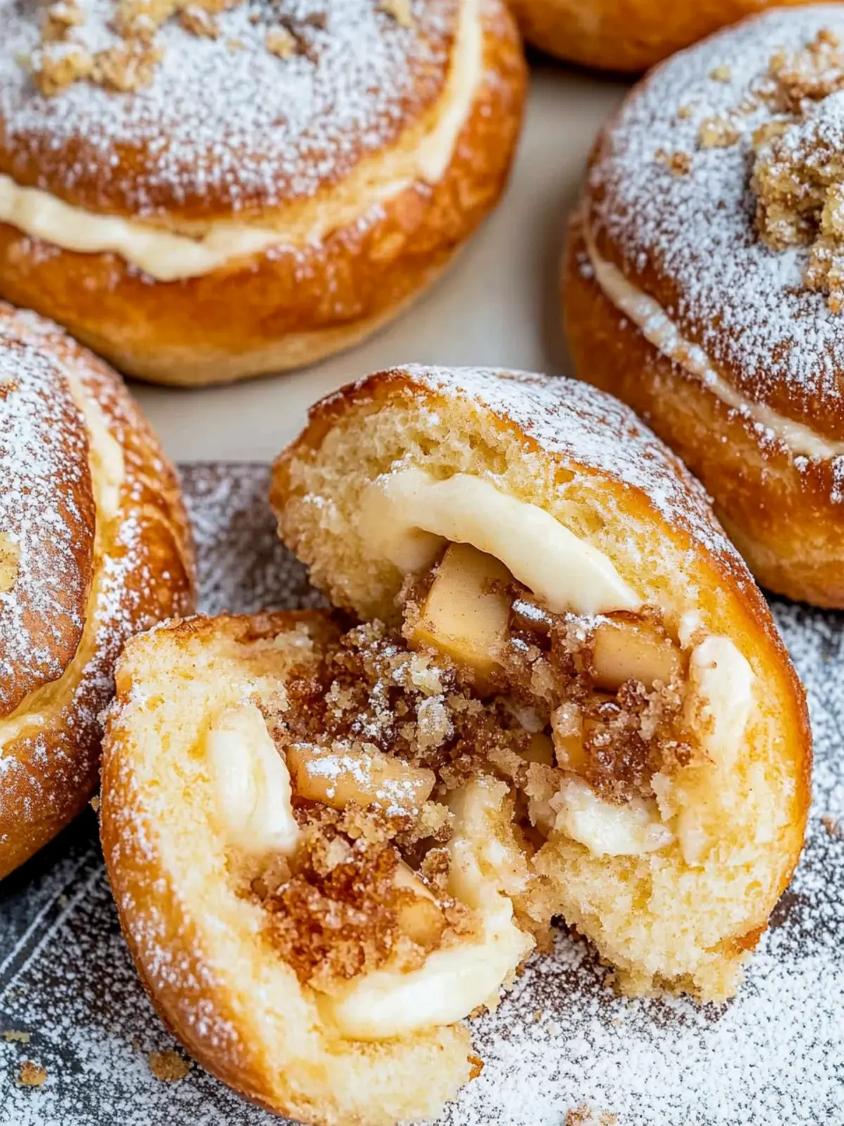 Irresistible Apple Cheesecake Brioche Buns You'll Love 2 Apple Cheesecake Brioche Buns