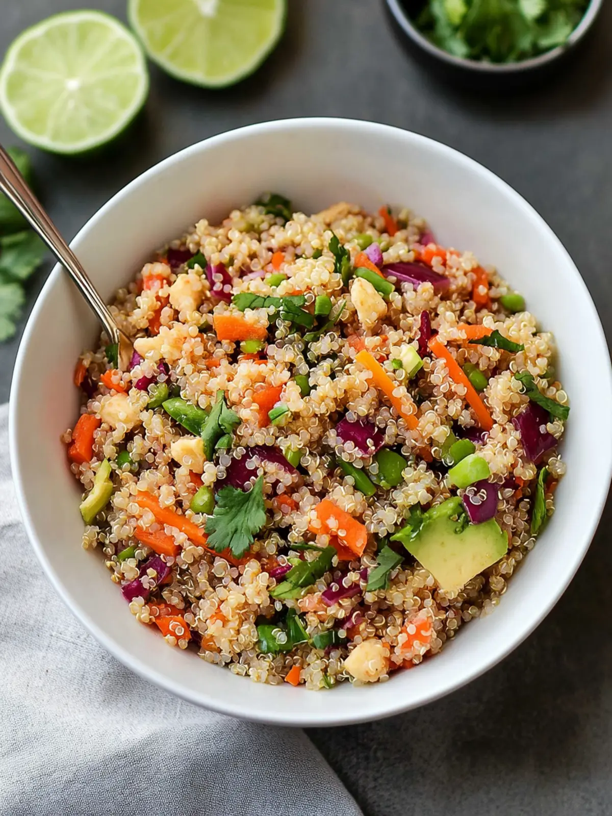 Make-Ahead Asian Quinoa Salad for Fresh Weekday Flavor 4 Make-Ahead Asian Quinoa Salad