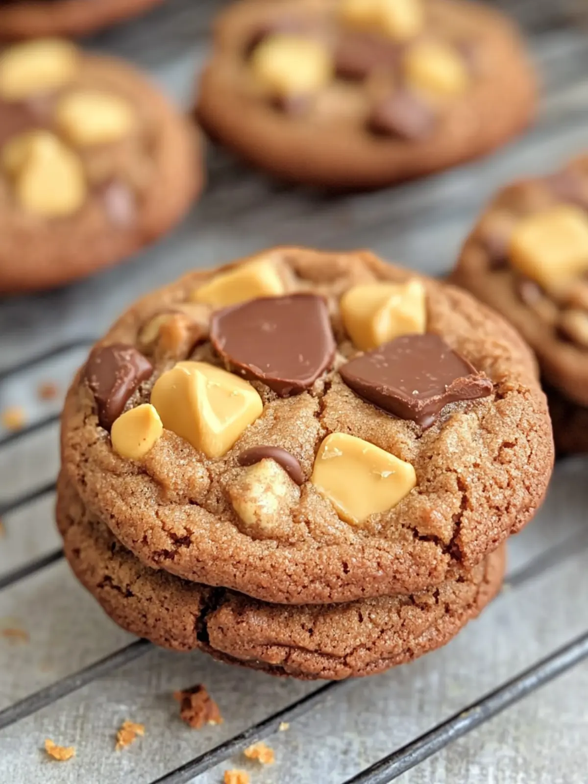 Decadent Peanut Butter Cup Chocolate Cookies You’ll Love 4 Peanut Butter Cup Chocolate Cookies