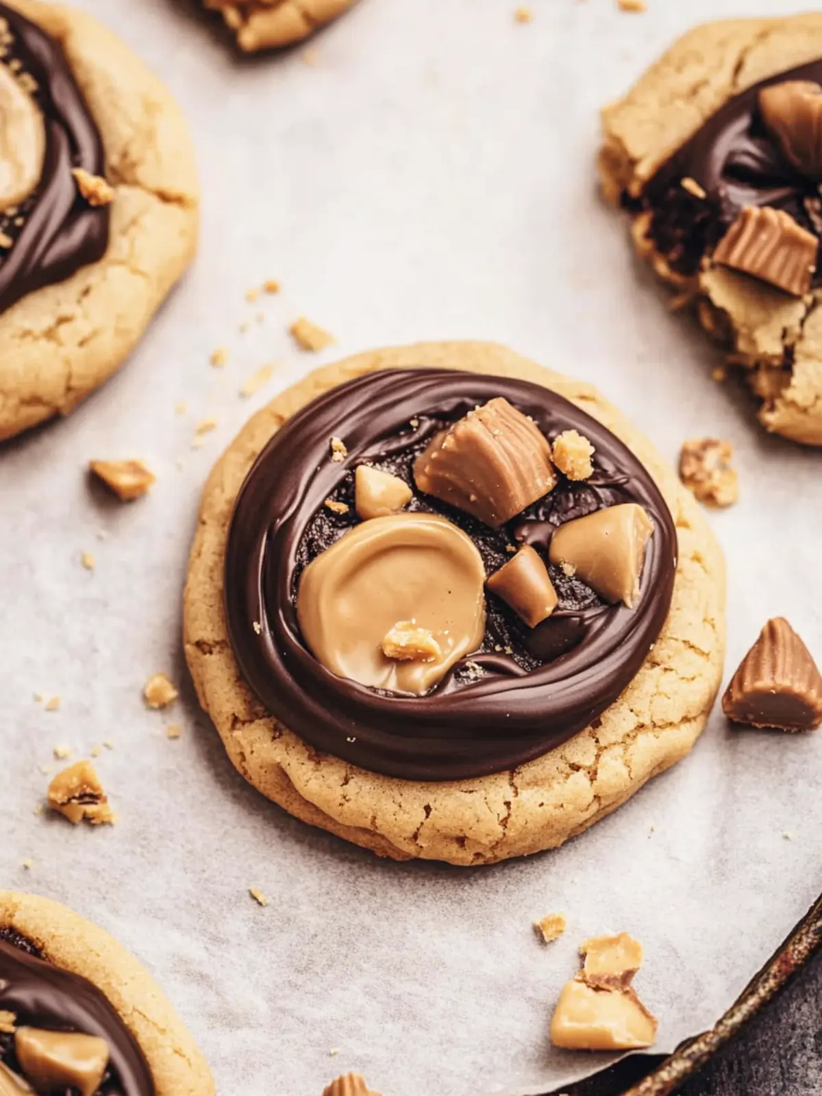 Decadent Peanut Butter Cup Cookies You Can't Resist 5 Peanut Butter Cup Cookies