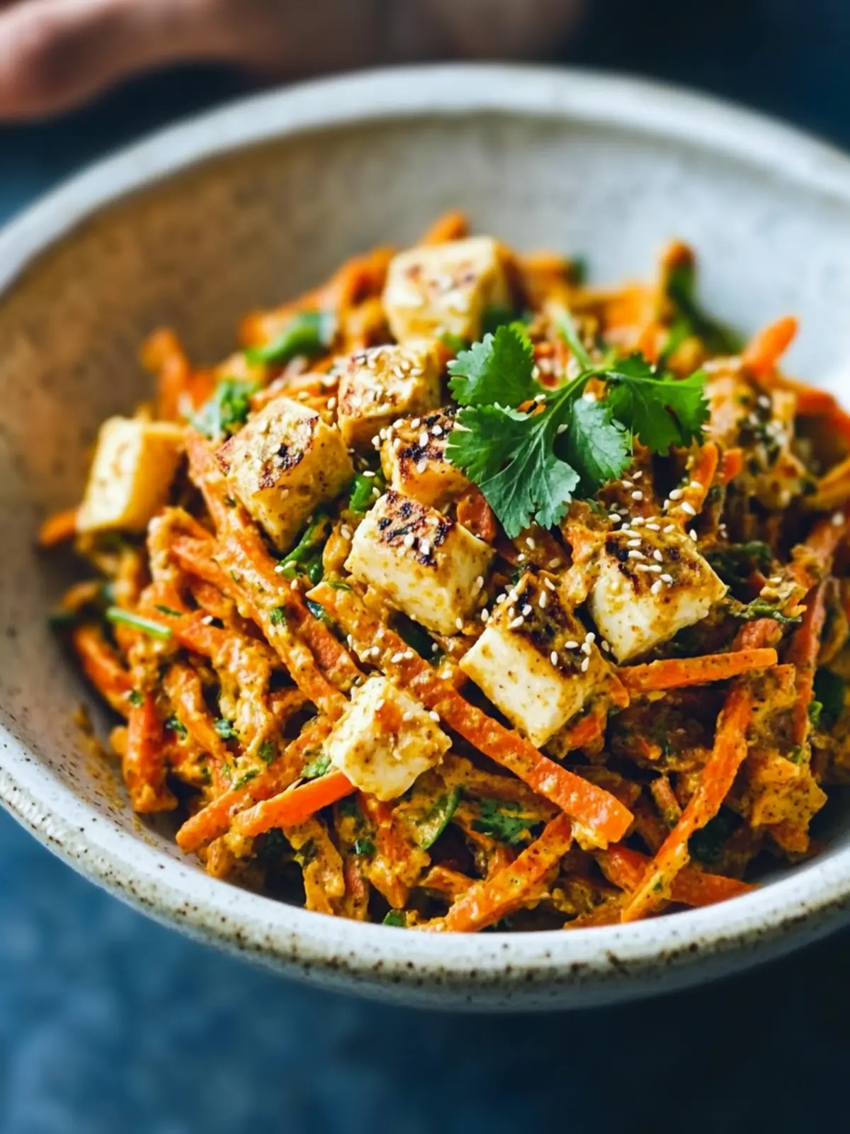 Easy Tahini Curried Carrot Salad for a Flavorful Boost 4 Easy Tahini Curried Carrot Salad