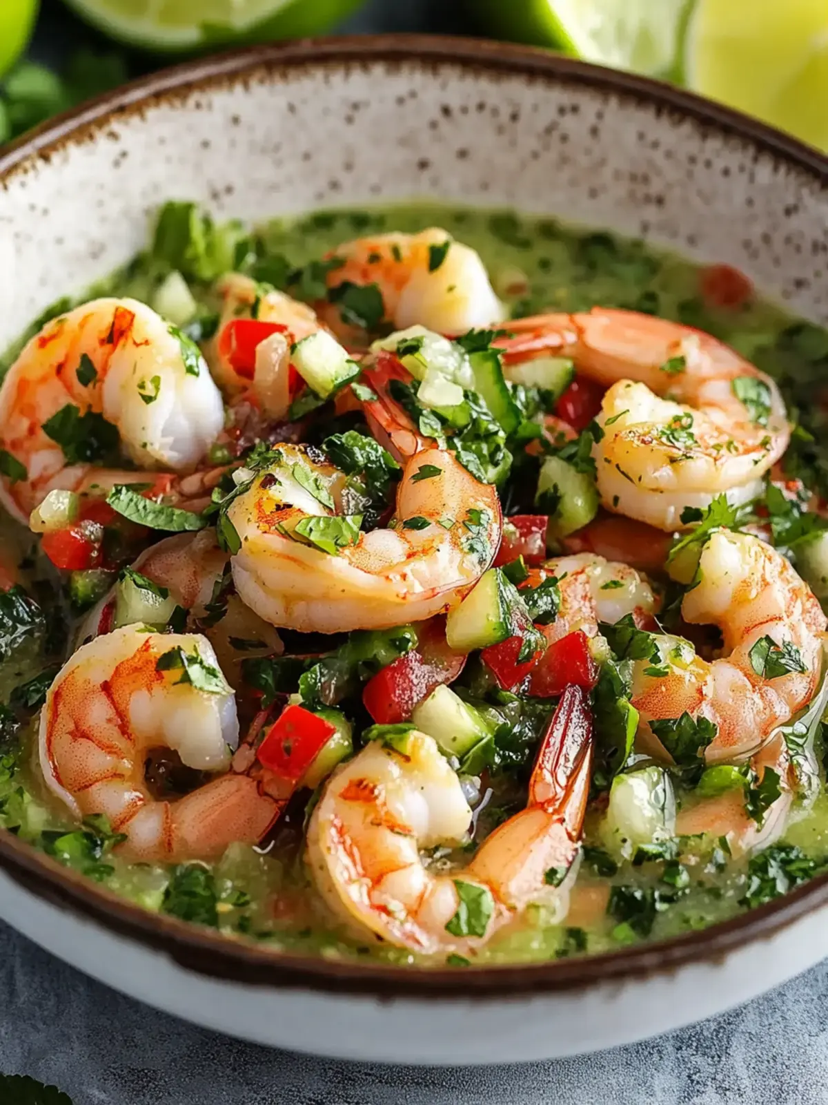 Shrimps in Culichi Salsa: A Flavorful Twist for Dinner! 2 Shrimps in Culichi Salsa