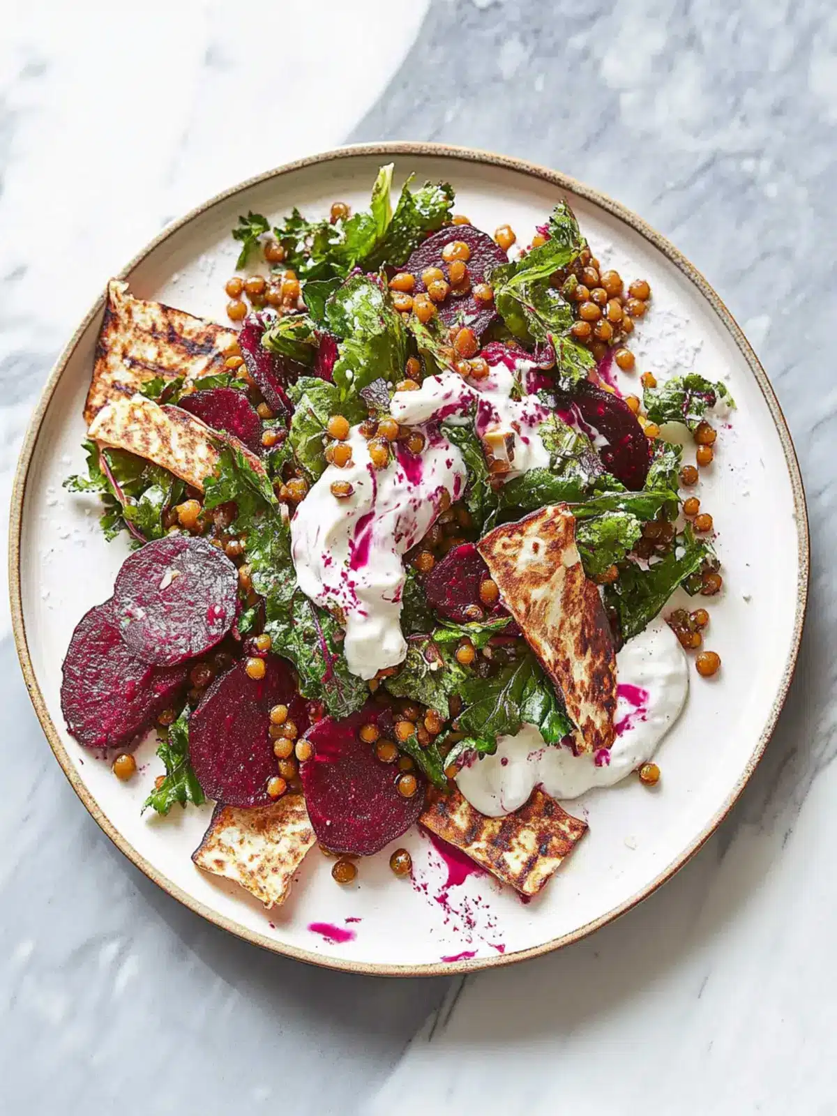 Ella Mills’ Creamy Beetroot Lentil Yoghurt Salad Delight 3 Ella Mills’ Creamy Beetroot, Lentil and Yoghurt Salad