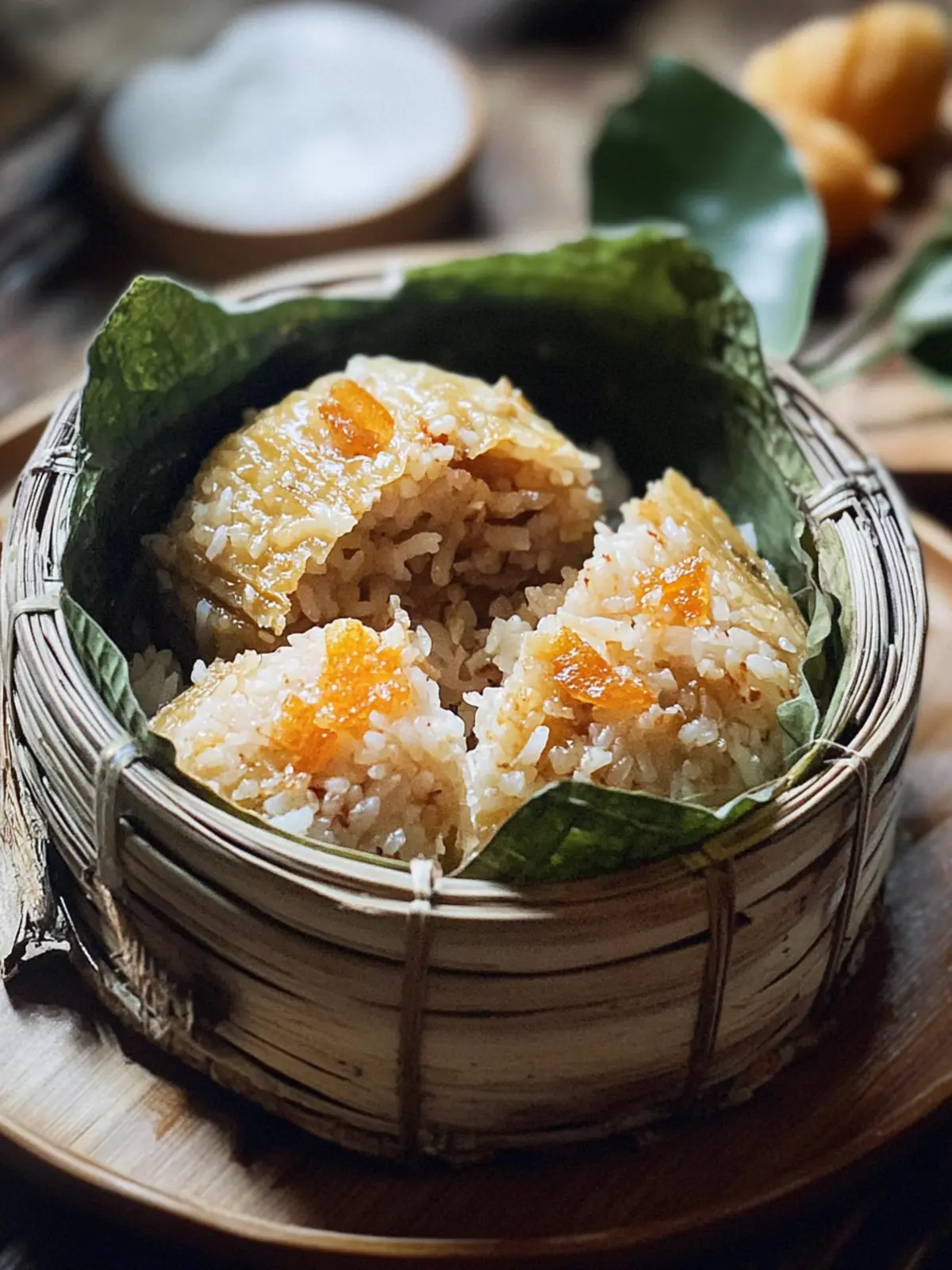 Savory Lo Mai Gai: Lotus Wrapped Sticky Rice Bliss 5 Lo Mai Gai (Lotus Wrapped Sticky Rice)
