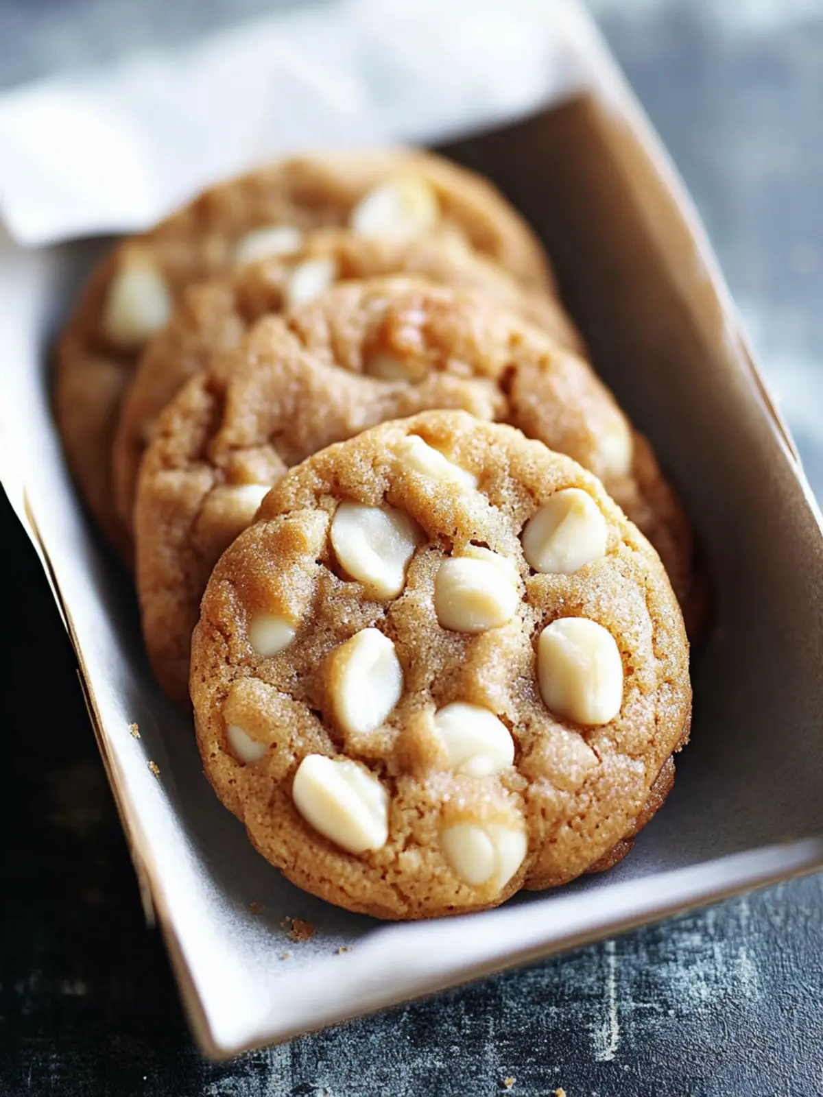 Indulgent White Chocolate and Macadamia Chip Cookies Delight 3 white chocolate and macadamia chip cookies