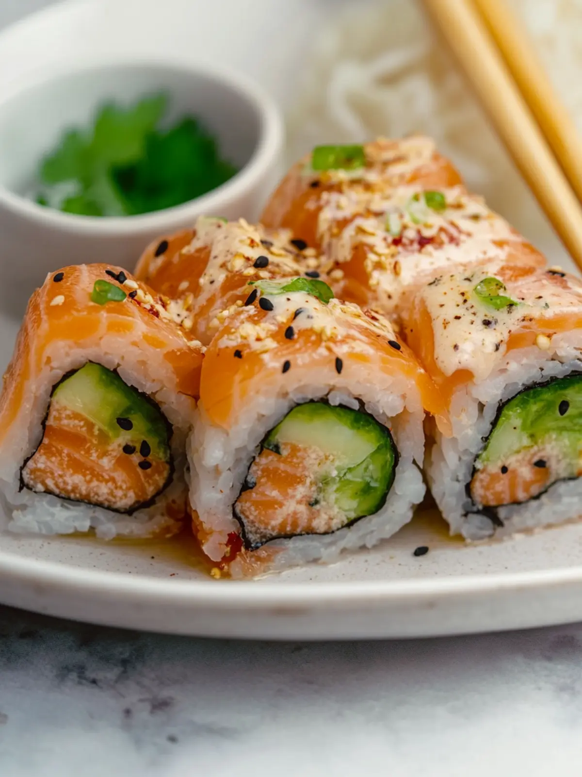 Firecracker Salmon Rolls: Your New Favorite Homemade Snack 4 Firecracker Salmon Rolls