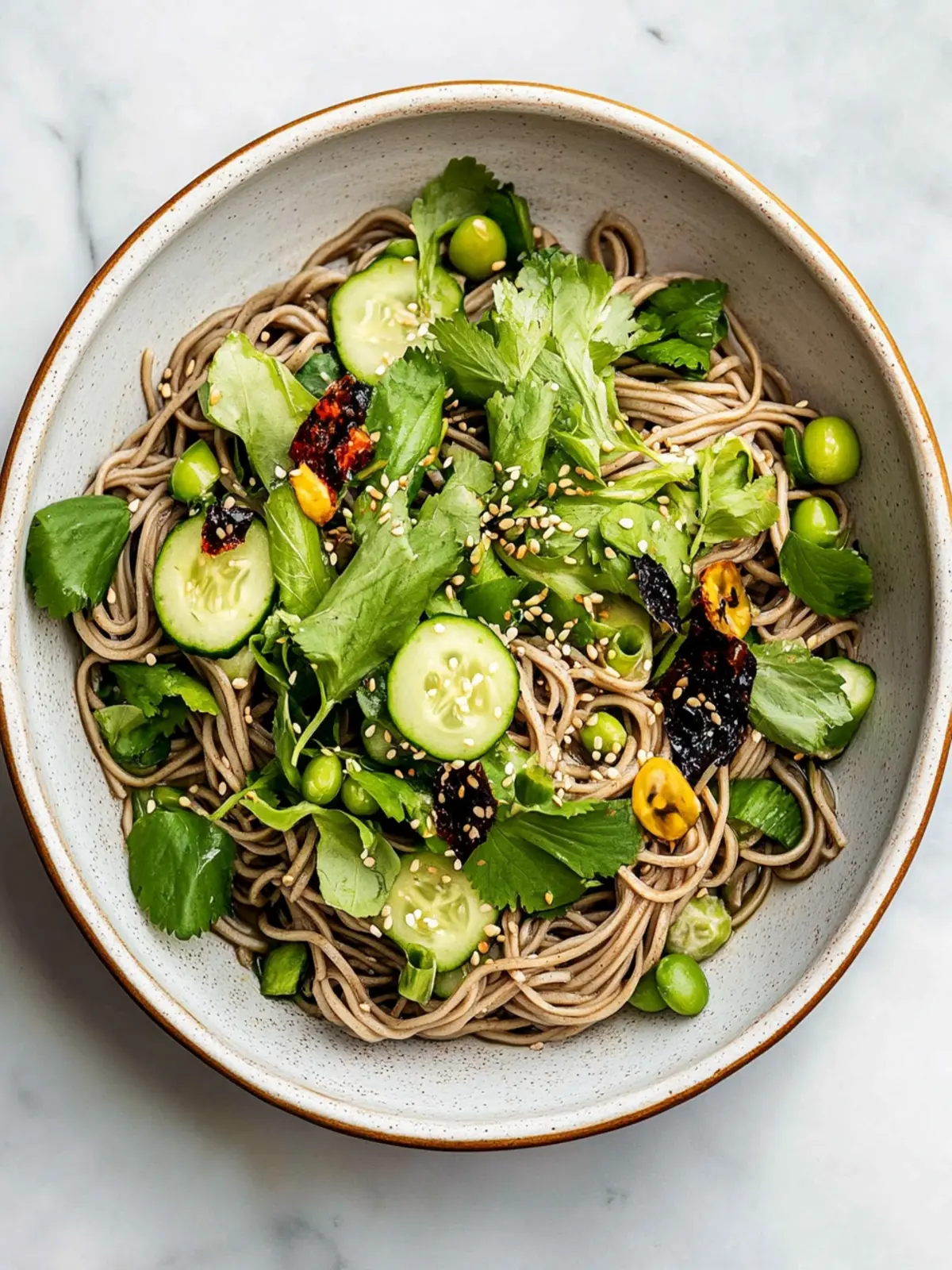 Miso-Tahini Soba Noodle Salad Chilled for Ultimate Refreshment 2 Miso-Tahini Soba Noodle Salad (Chilled)