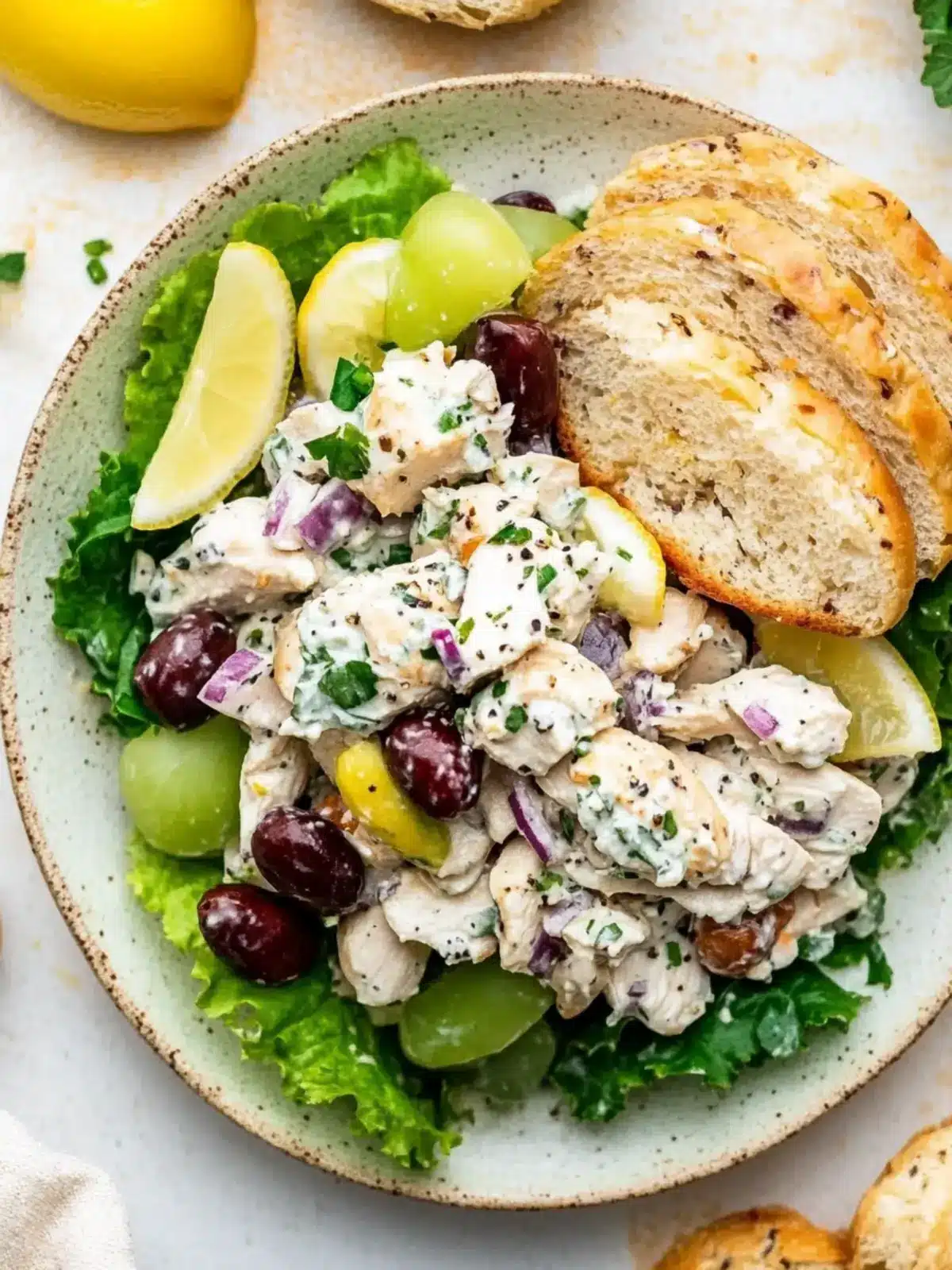High Protein Chicken Salad That'll Energize Your Day 2 High Protein Chicken Salad
