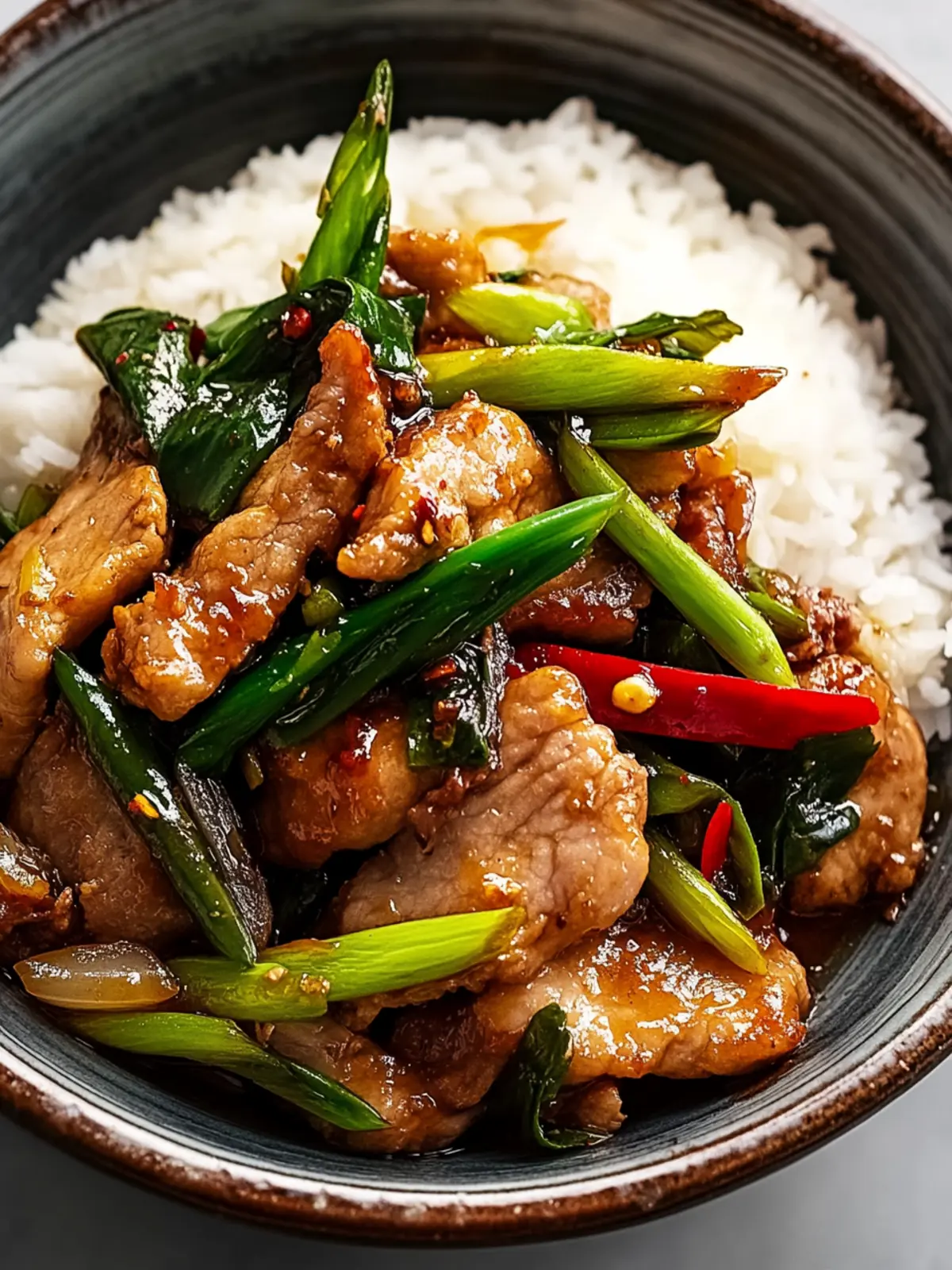 Savory Chinese Pork & Ginger Stir-fry in Just 20 Minutes 3 Chinese Pork & Ginger Stir-fry