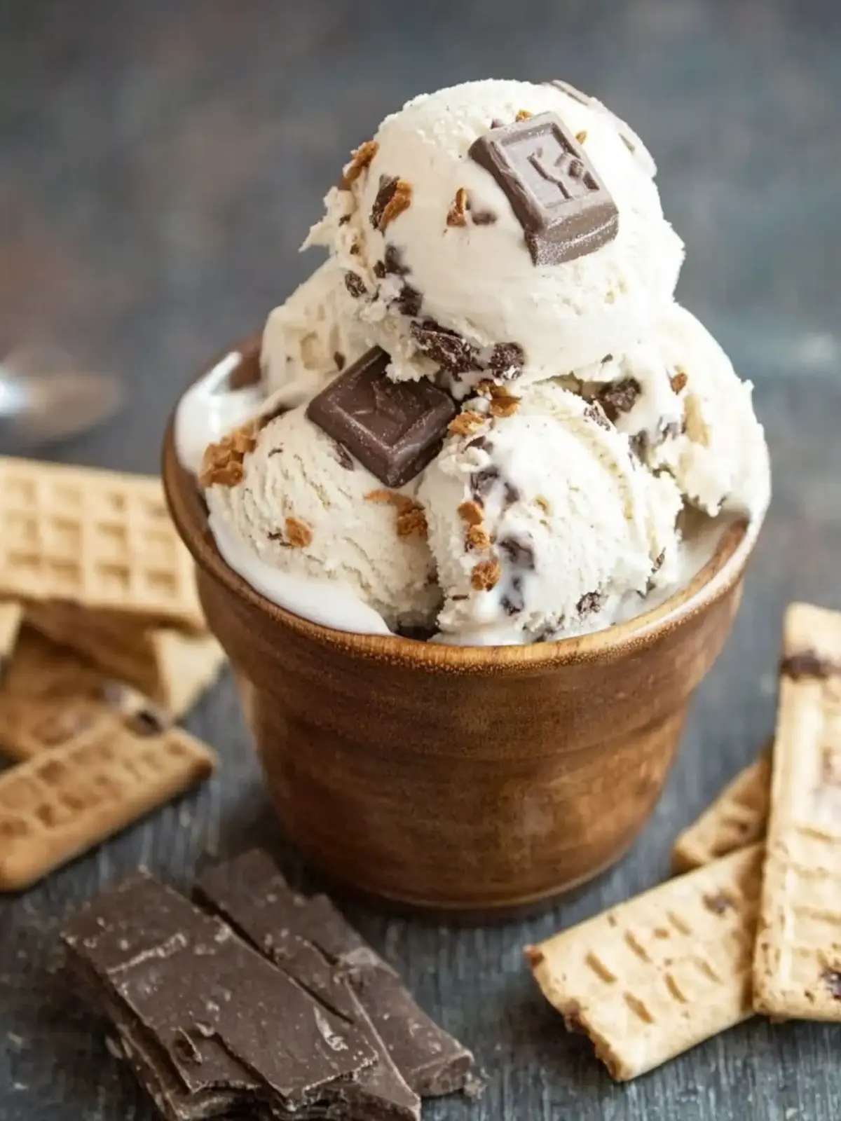Ultimate S’mores Ice Cream with Decadent Ganache Delight 3 Ultimate S’mores Ice Cream