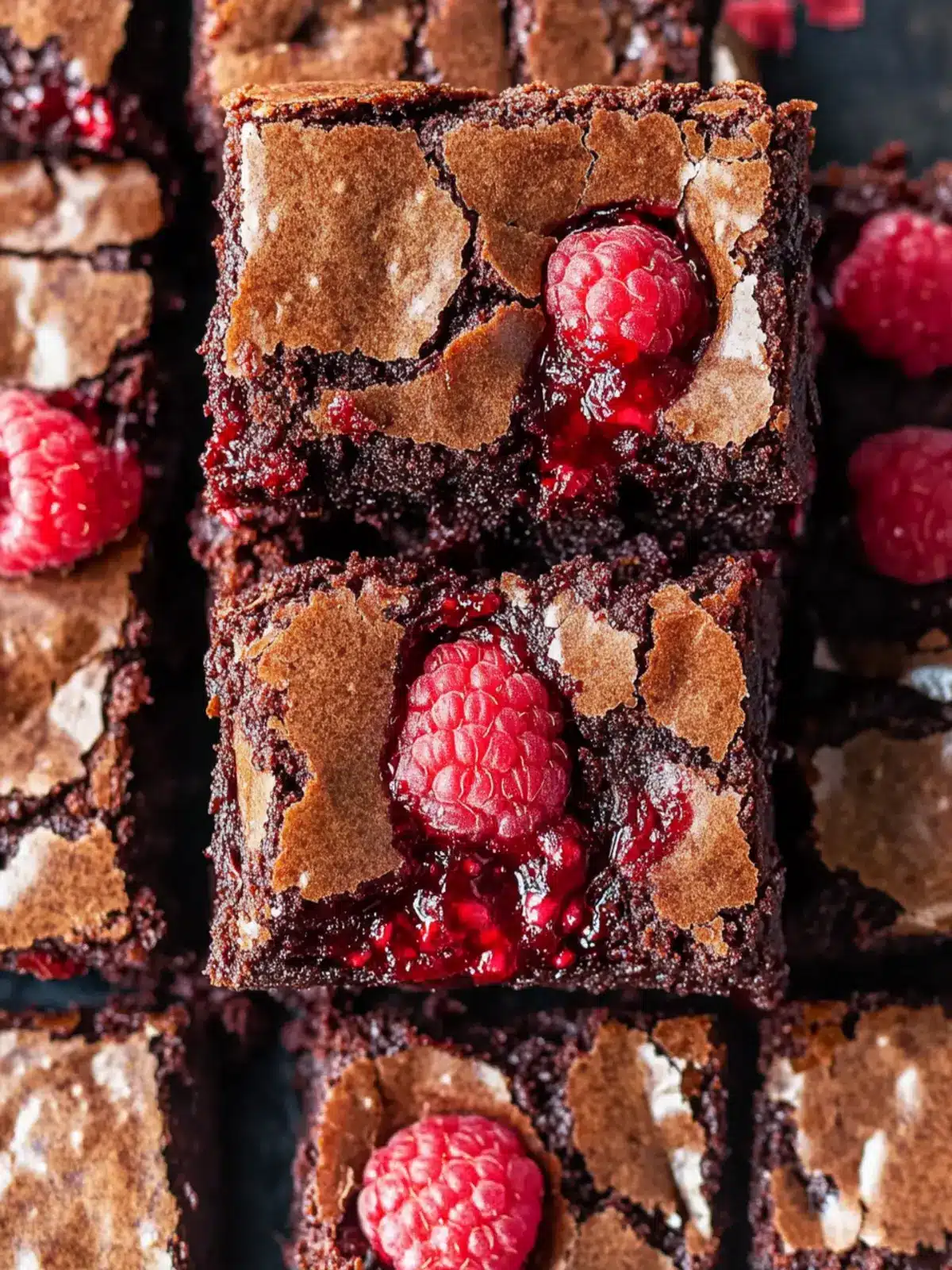 Thick Fudgy Chocolate Raspberry Brownies You’ll Crave Daily 5 Thick Fudgy Chocolate Raspberry Brownies
