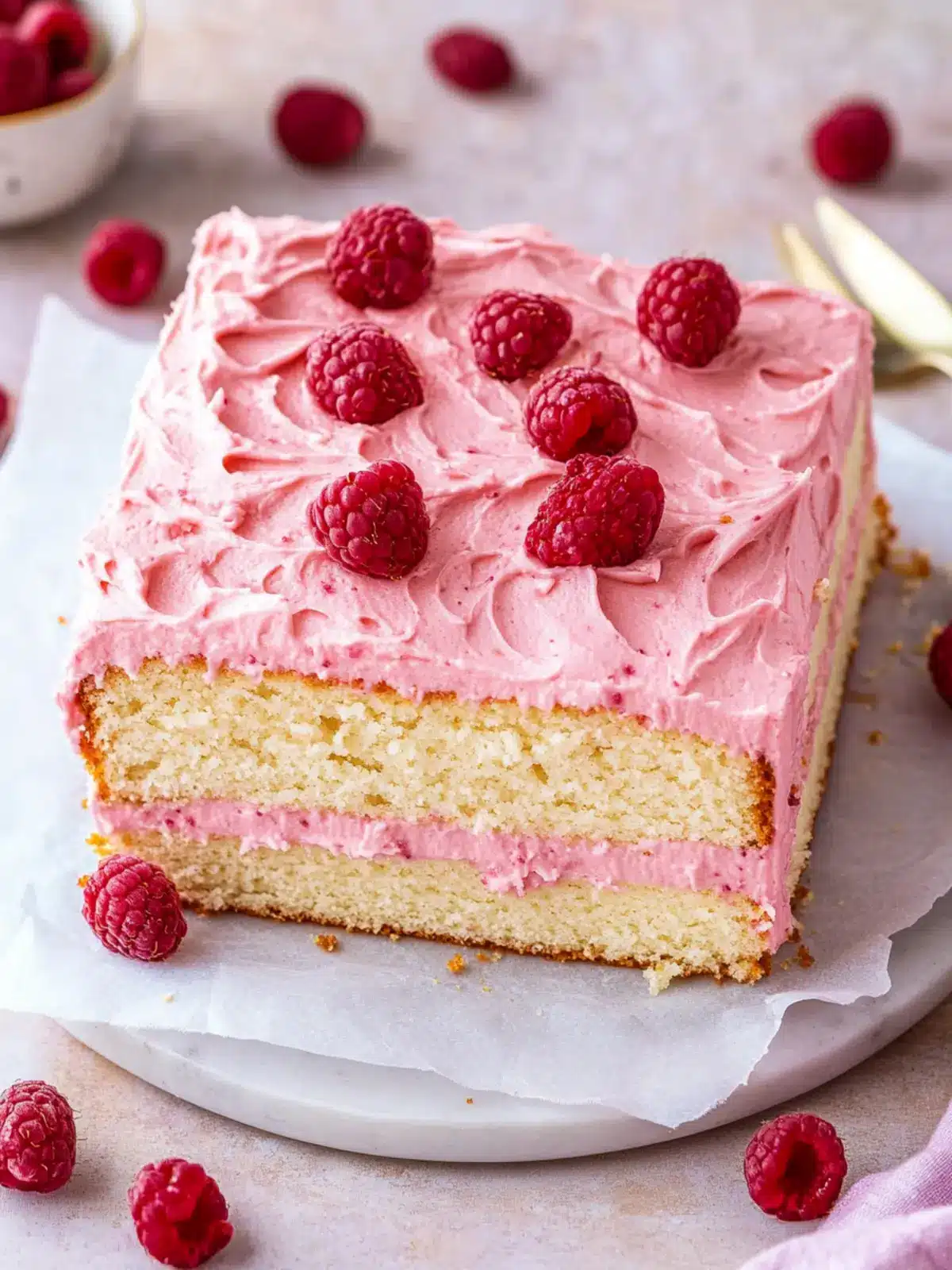 Decadent Almond Raspberry Cake with Silky Buttercream Magic 5 Almond Raspberry Cake