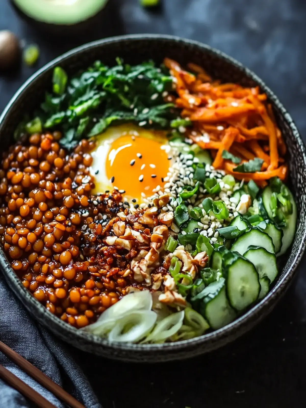 Korean Lentils Vegan Bulgogi: A Quick Comfort Food Delight 5 Korean Lentils Vegan Bulgogi