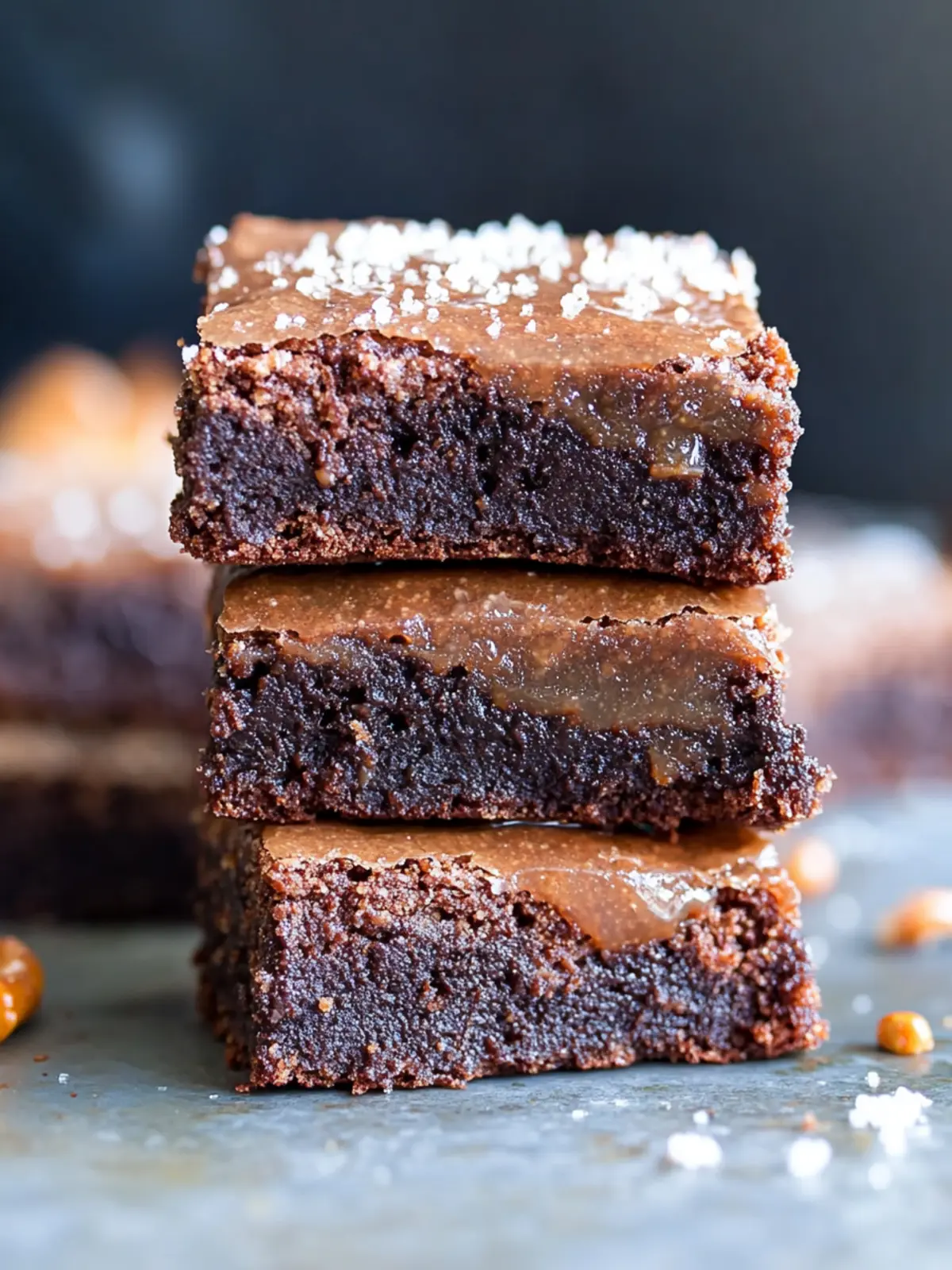Indulge in Salted Caramel Pretzel Brownies Your New Obsession 3 Salted Caramel Pretzel Brownies