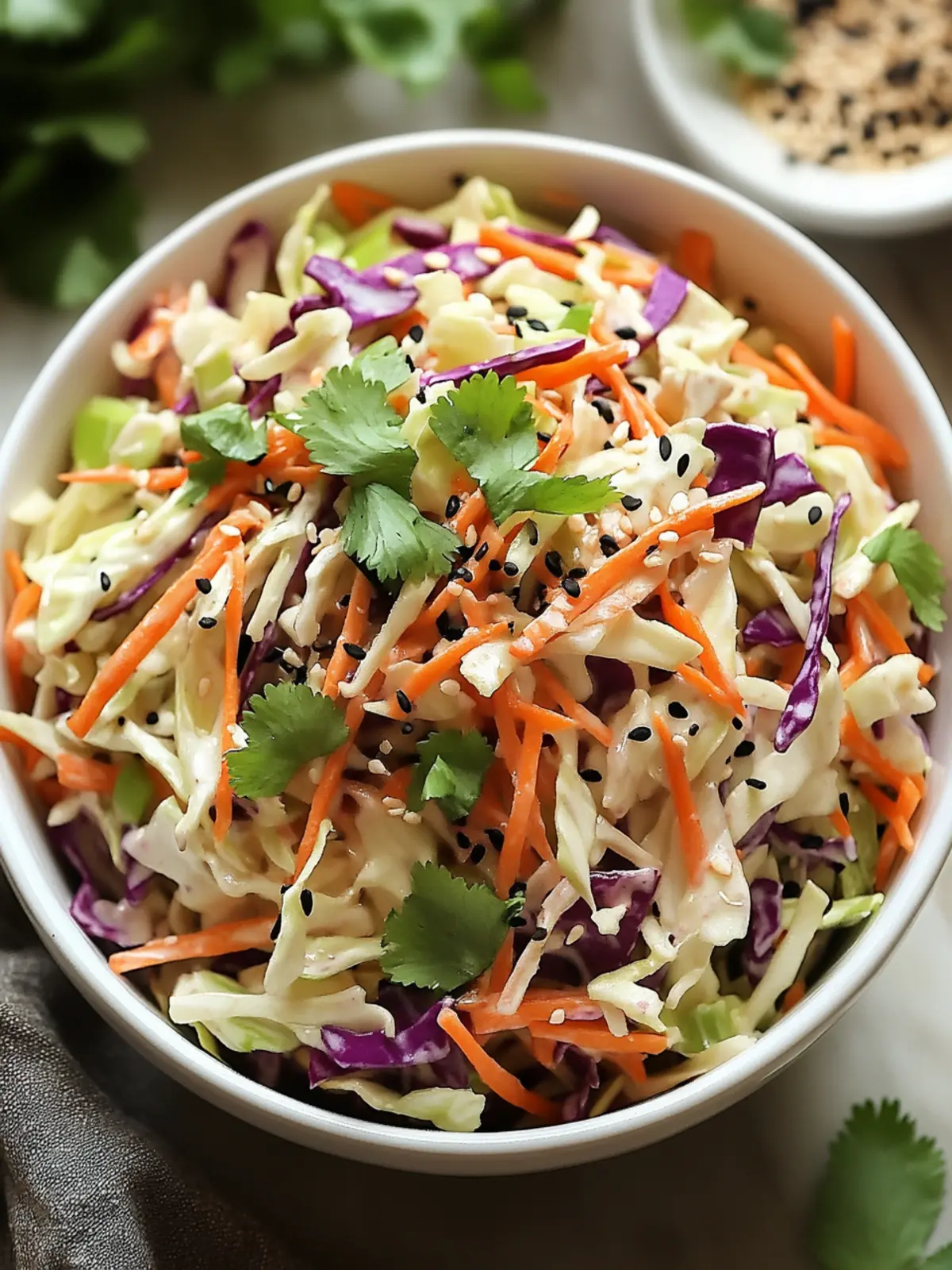 Crunchy Asian Coleslaw Recipe to Brighten Your Dinner Table 3 Asian Coleslaw