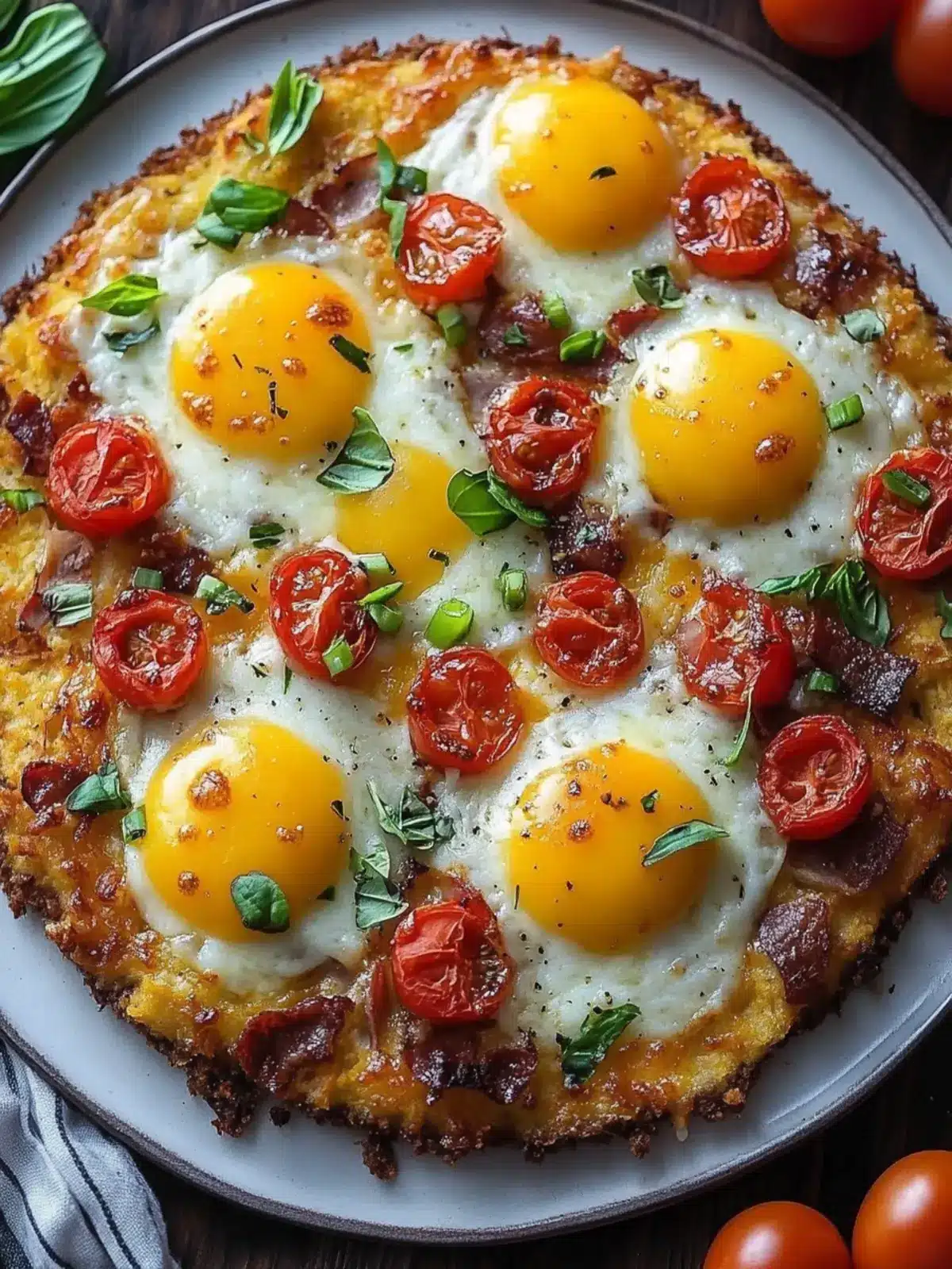 Breakfast Pizza Hash Brown Crust: Your New Morning MVP! 2 Breakfast Pizza Hash Brown Crust