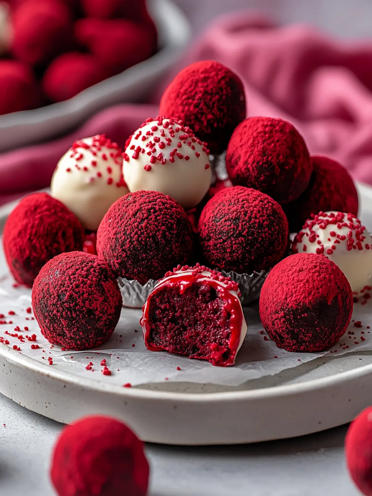 Indulge in Delicious Red Velvet Truffles for Sweet Moments 5 Delicious Red Velvet Truffles