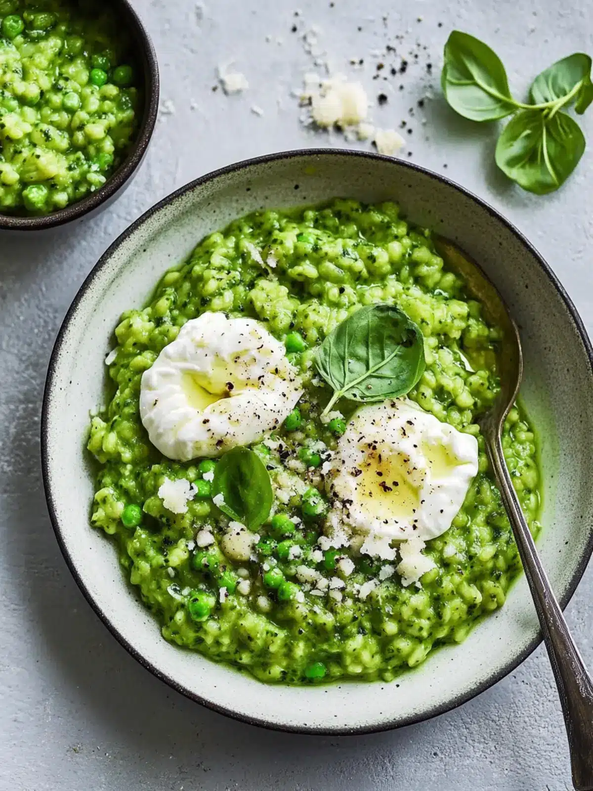 Irresistible Risotto Verde con Burrata for Cozy Nights 2 Risotto verde con burrata