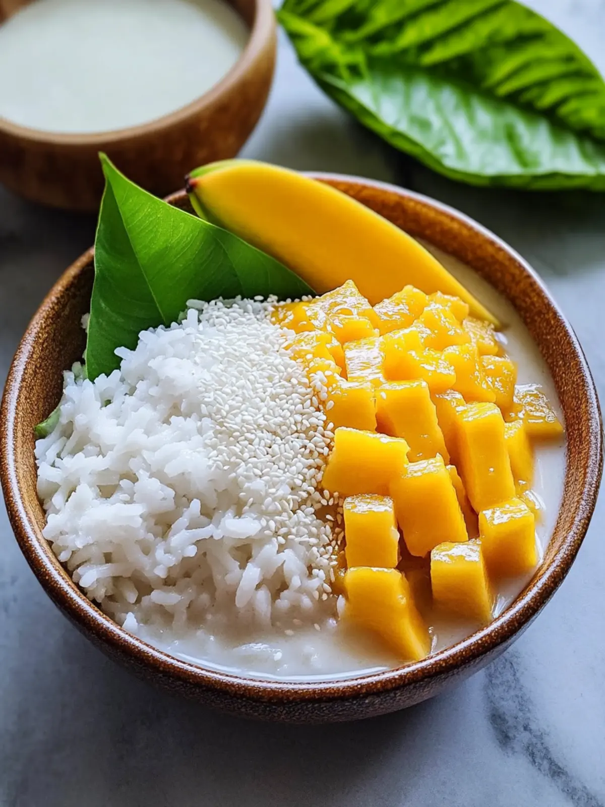Mango Sticky Rice Delight: A Sweet Escape to Paradise 2 Mango Sticky Rice
