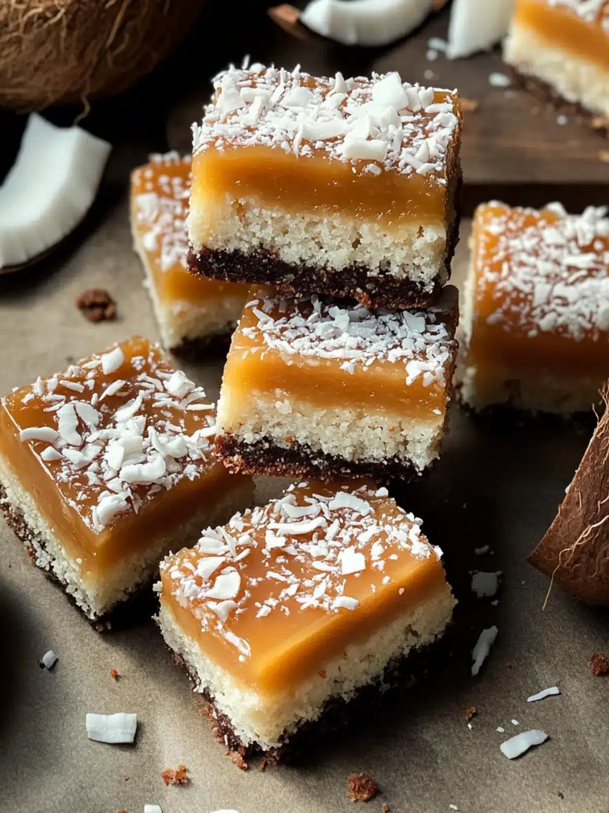 Irresistible Coconut Caramel Bars You’ll Love Making Today 5 Coconut Caramel Bars