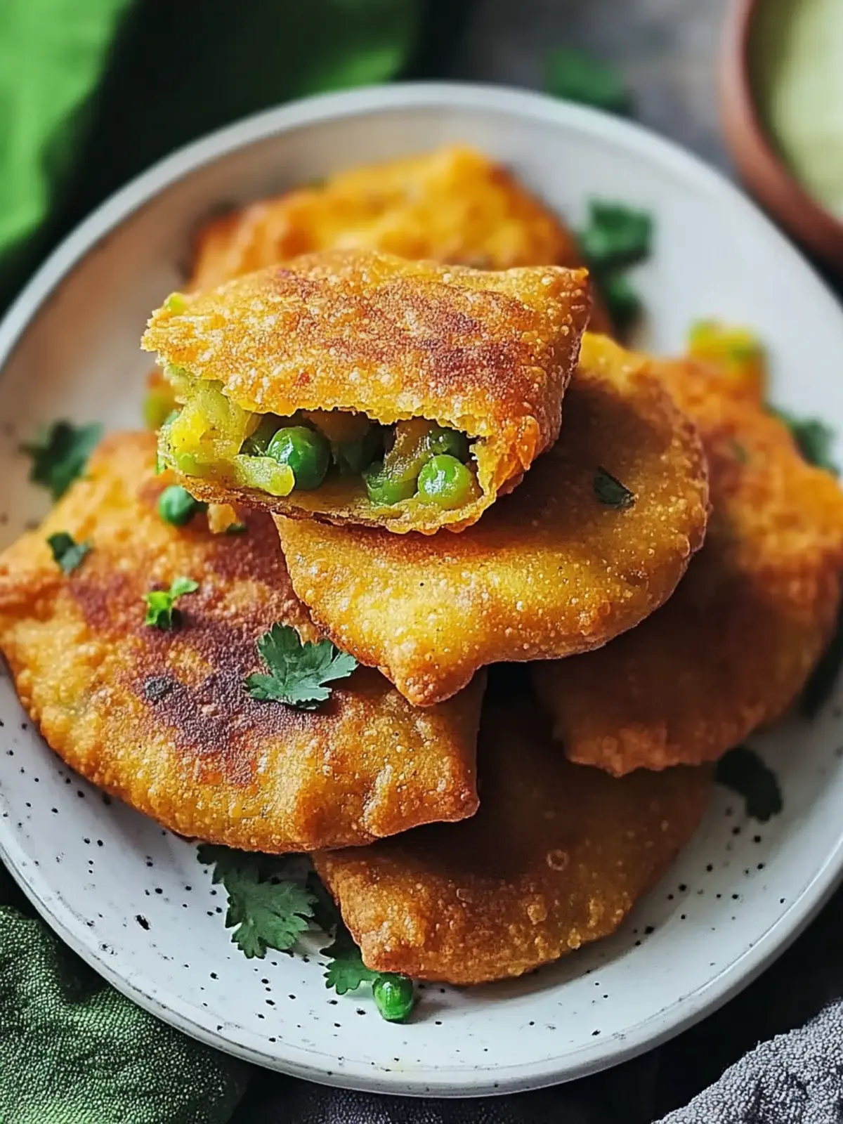 Delicious Spiced Samosa Patties: Gluten Free and Vegan Treats 3 Spiced Samosa Patties (Gluten Free, Vegan)