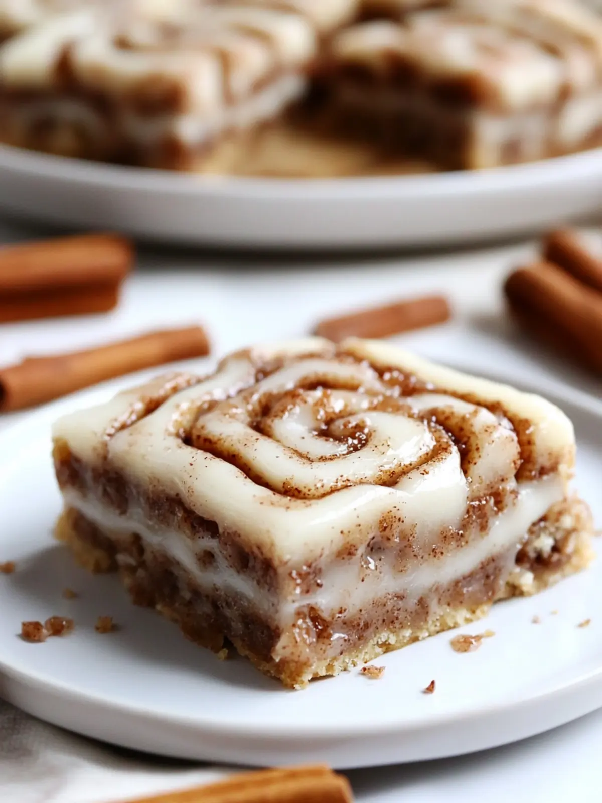 Delightful Cinnamon Roll Bliss Bars: Your New Favorite Treat 2 Delightful Cinnamon Roll Bliss Bars