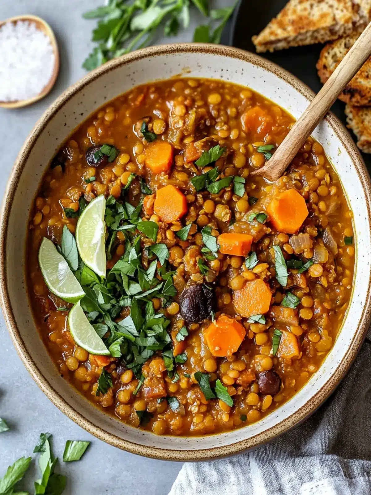 Delicious Lentil Stew That Warms Your Soul in 45 Minutes 2 Lentil stew