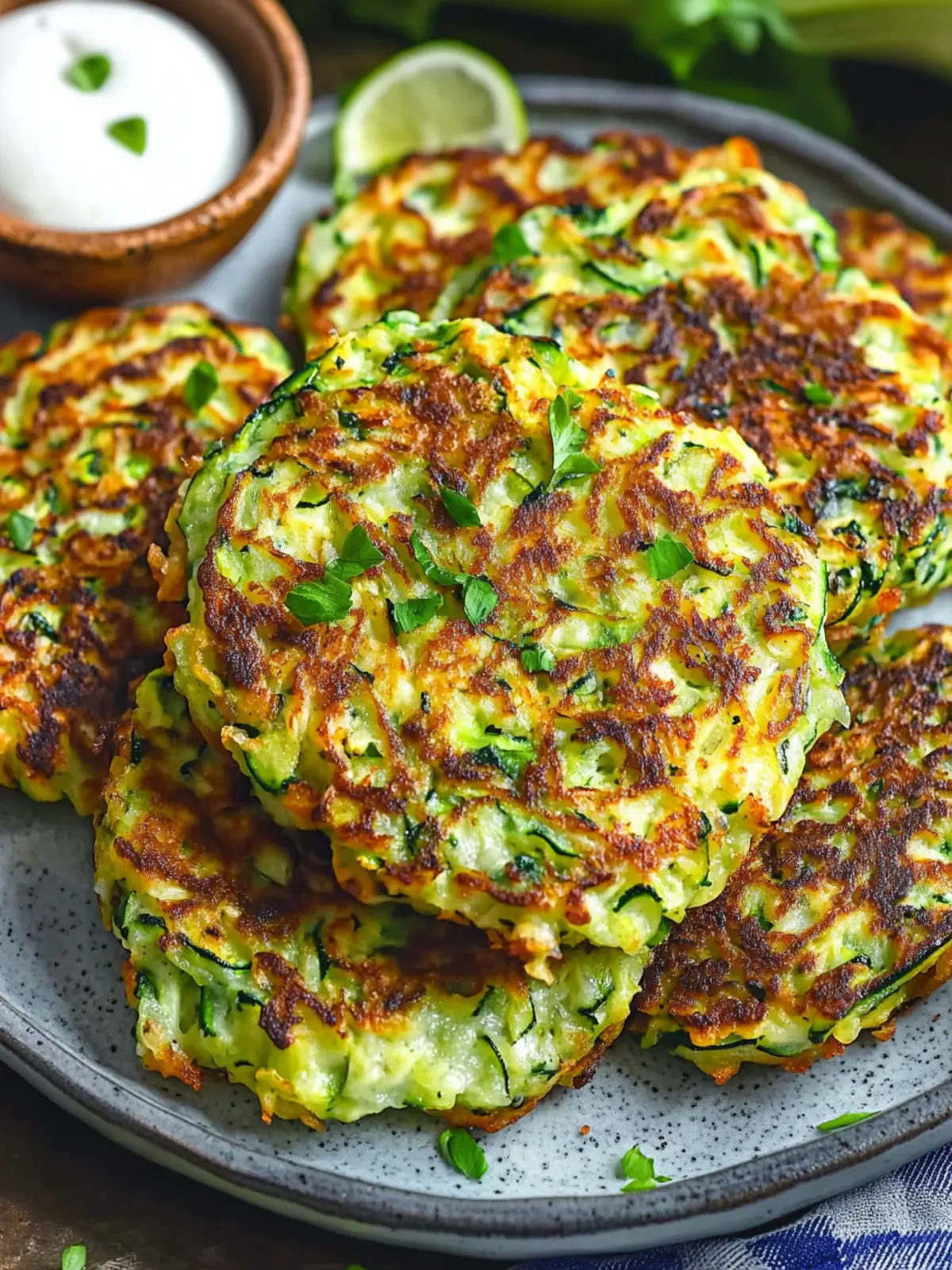 Crispy Zucchini Fritters That Will Wow Your Taste Buds 2 Zucchini Fritters