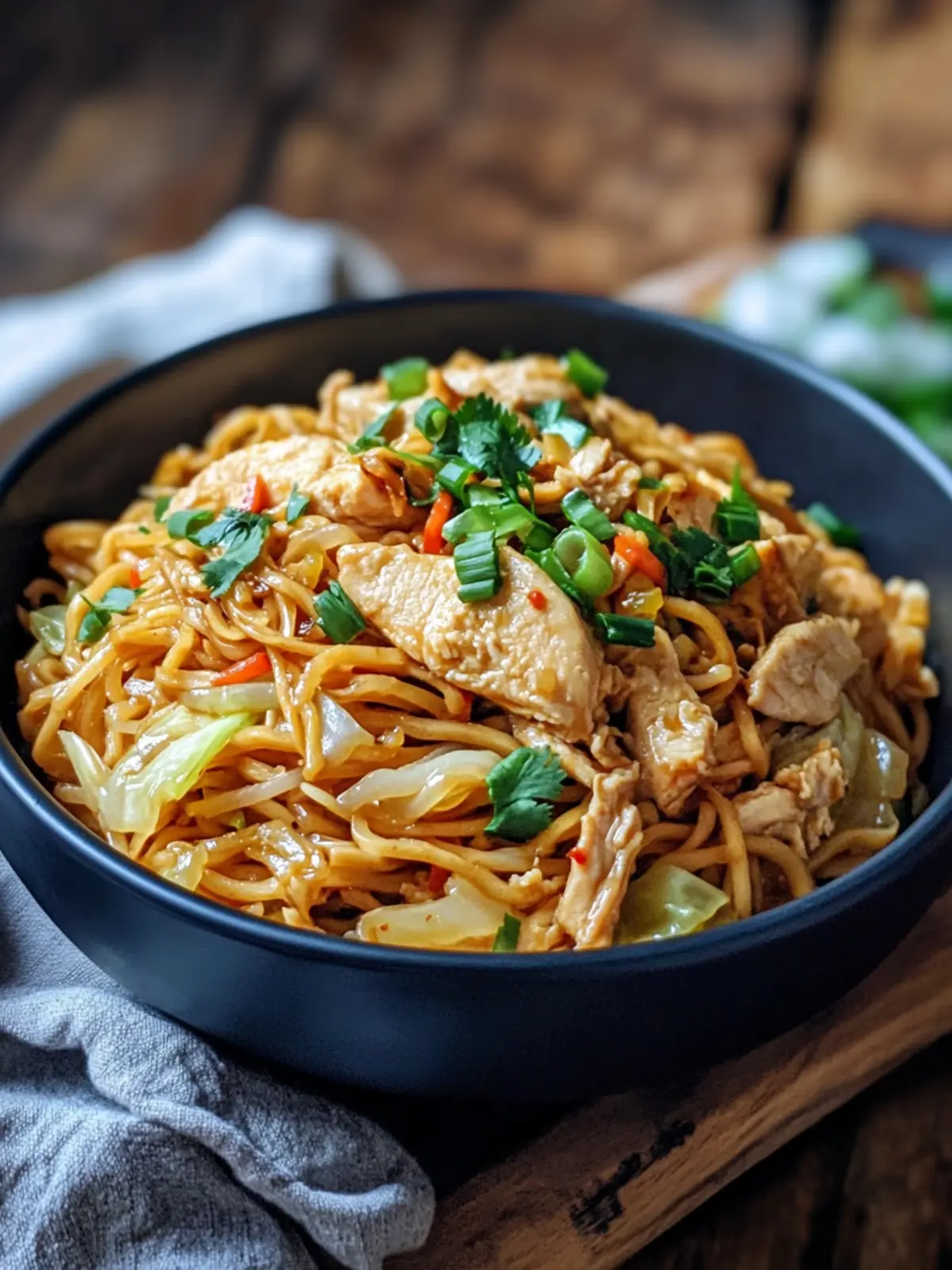 Delicious Chicken and Cabbage Lo Mein for Quick Weeknight Dinners 4 Chicken and Cabbage Lo Mein