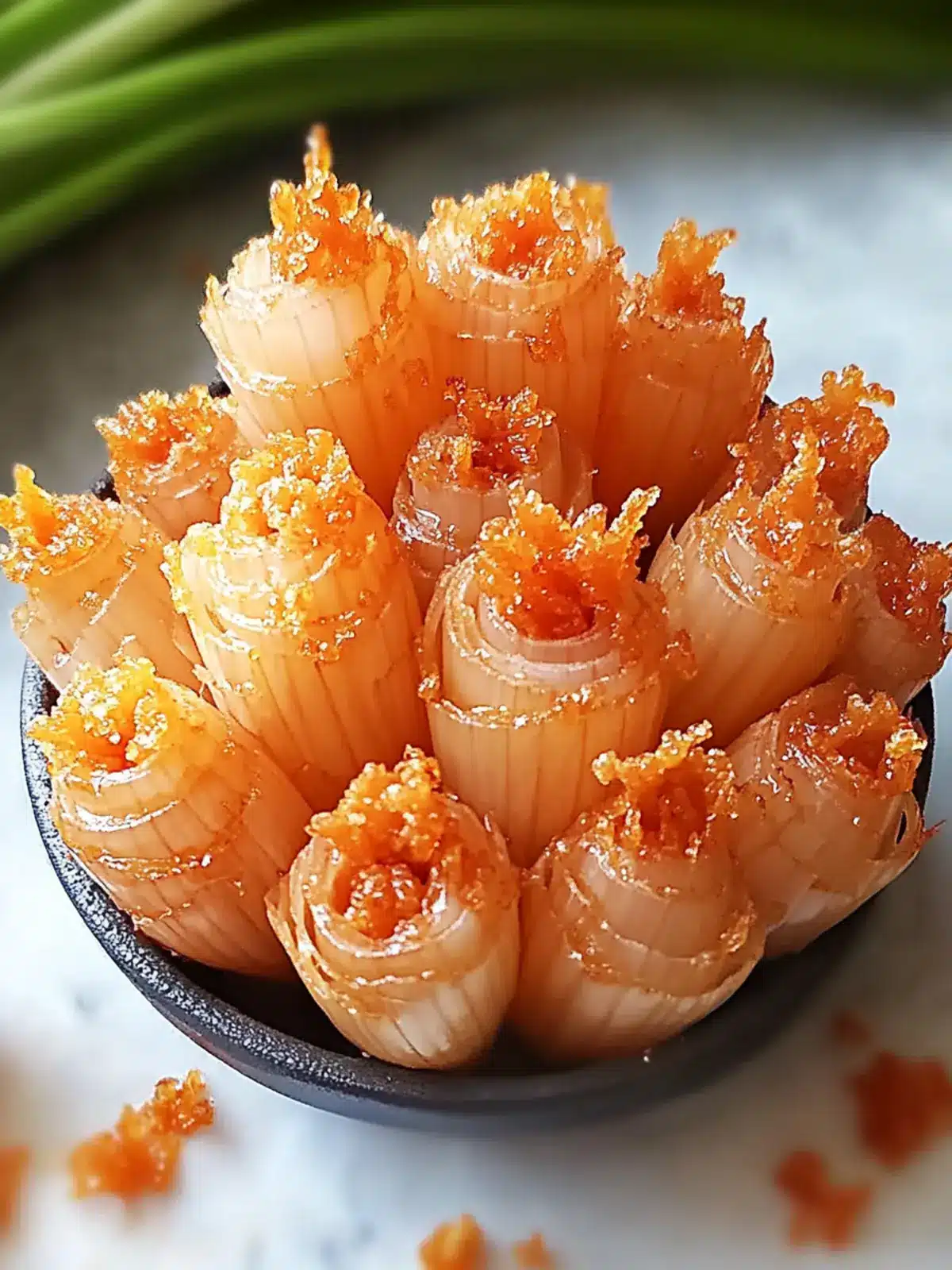 Crispy Bite-Sized Blooming Onions You’ll Love for Snacking! 2 Crispy Bite-Sized Blooming Onions