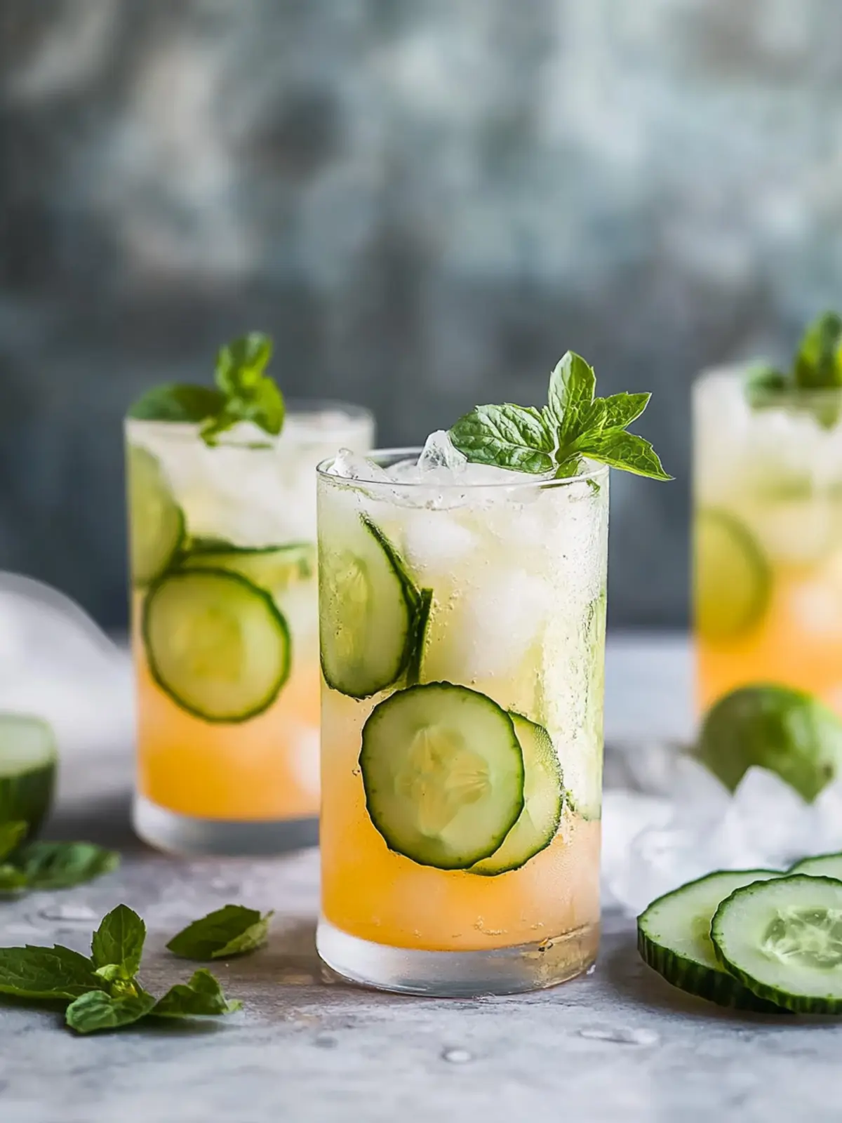 Refreshing Cucumber Melon Gin Spritzers for Your Summer Sips 4 Cucumber Melon Gin Spritzers