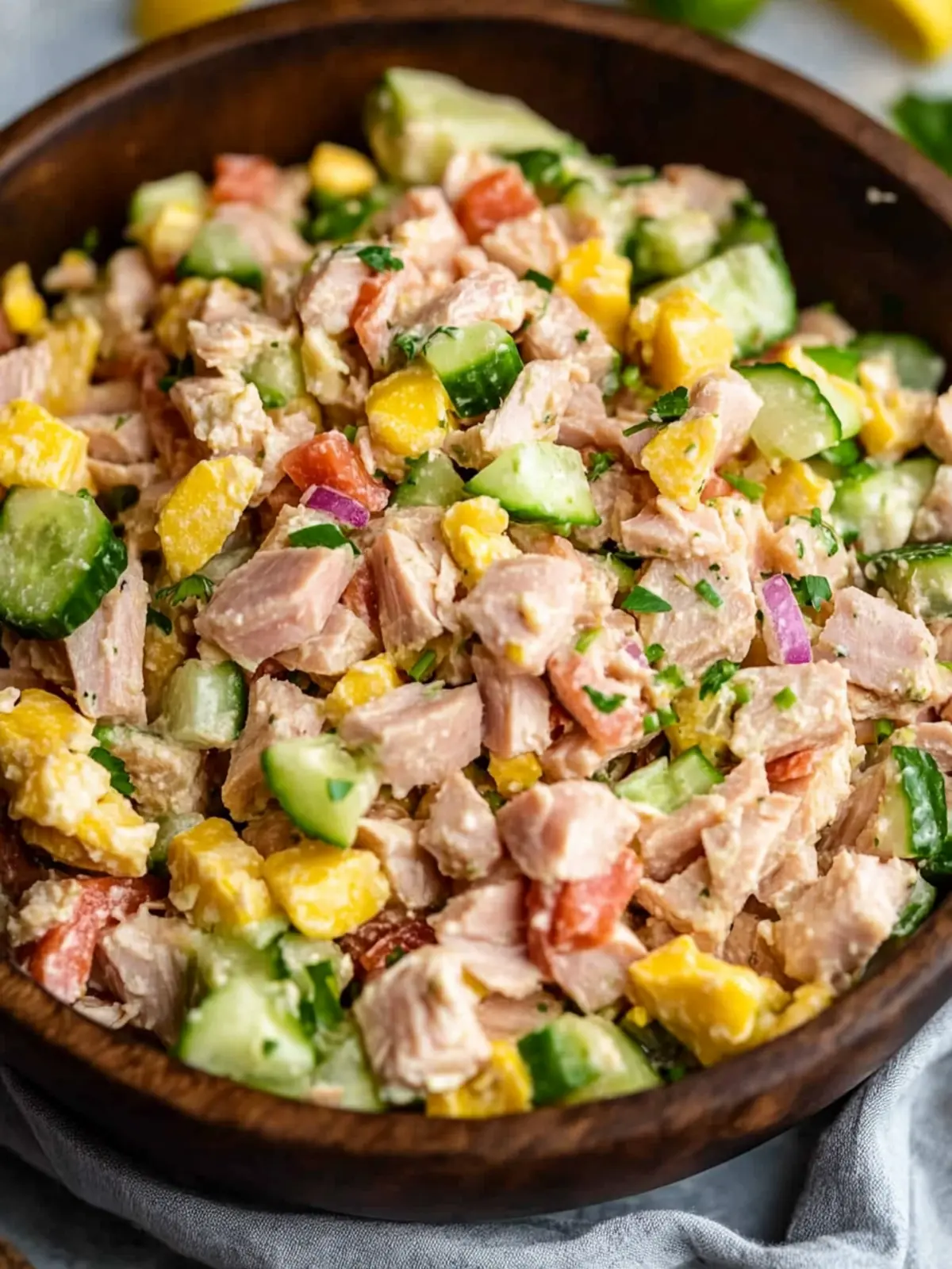 Ultimate Tuna Salad with a Zesty Wasabi Twist 2 Tuna Salad