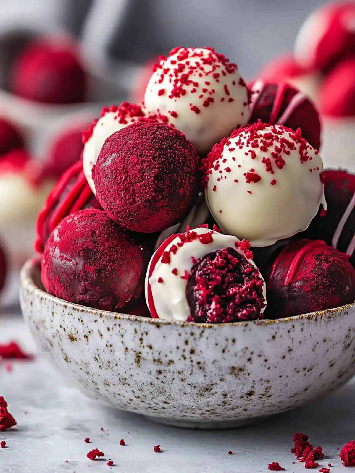 Indulge in Delicious Red Velvet Truffles for Sweet Moments 4 Delicious Red Velvet Truffles