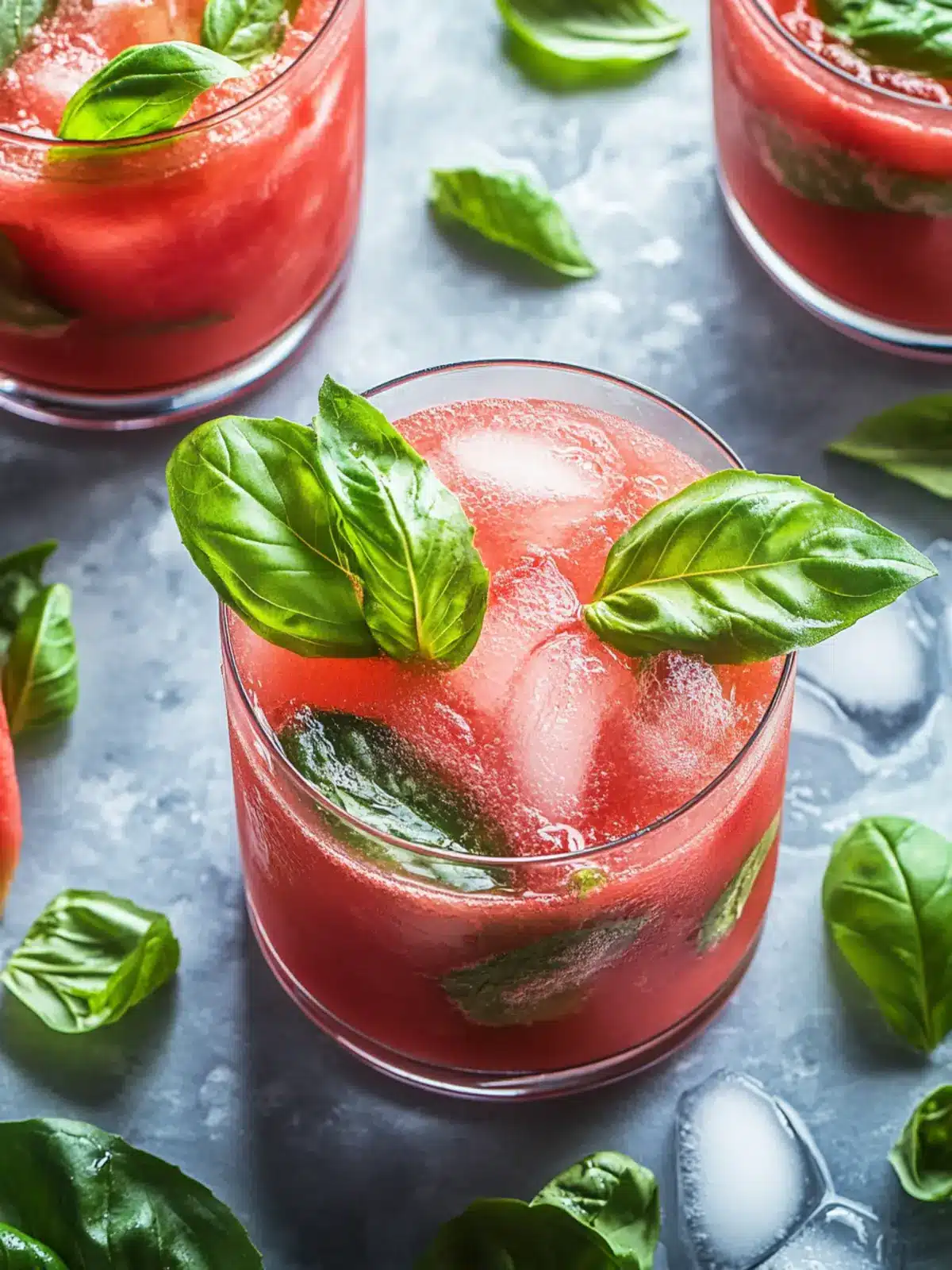 Revitalize Your Summer with Watermelon Basil Cooler Bliss 2 Watermelon Basil Cooler