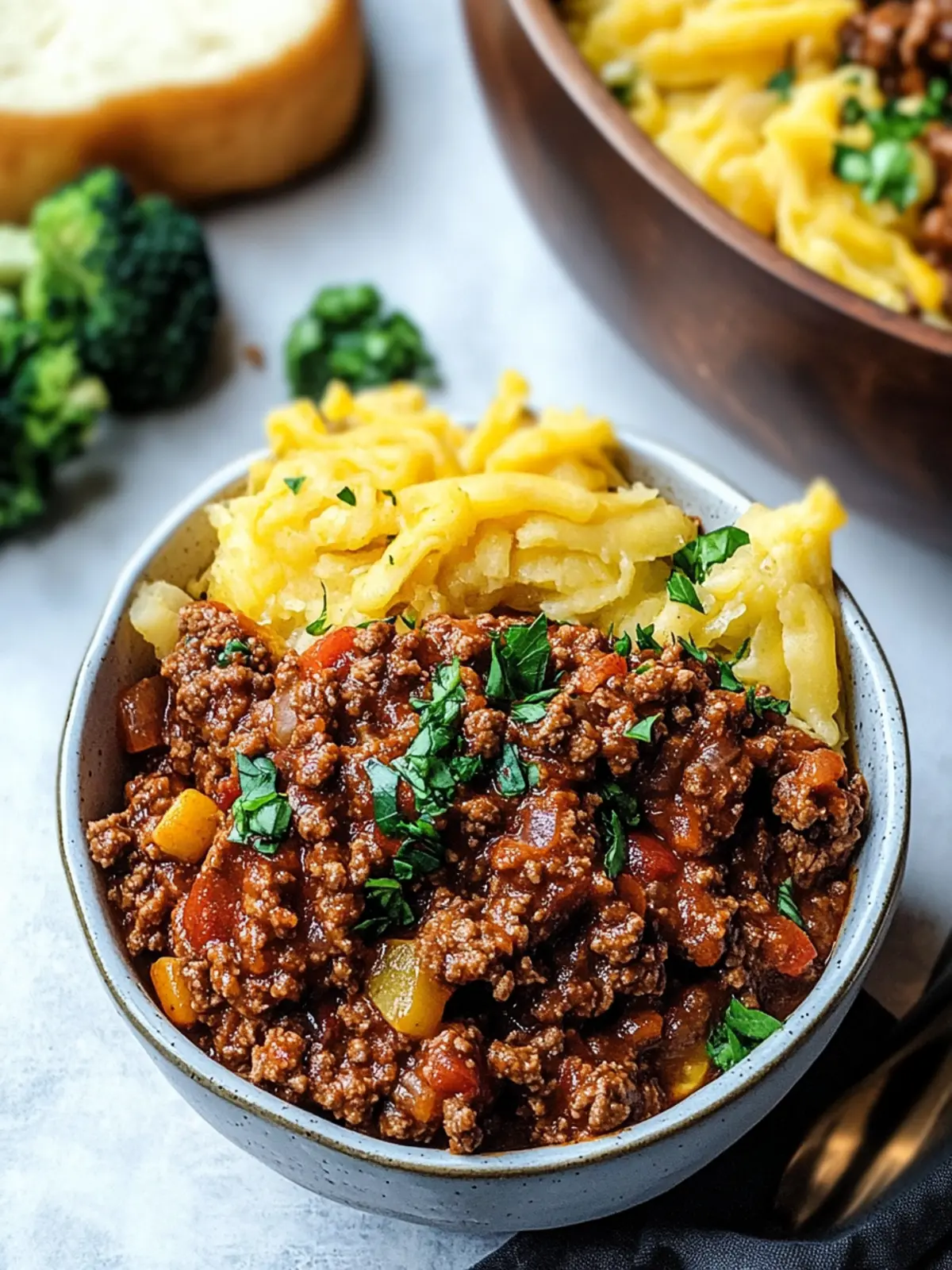 Sloppy Joes In A Bowl: Healthy Twist with Spaghetti Squash! 5 Sloppy Joes In A Bowl