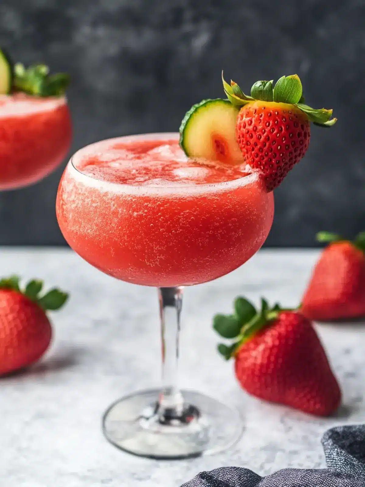 Delicious Strawberry Daiquiri Mocktail for Refreshing Bliss 5 Strawberry Daiquiri Mocktail