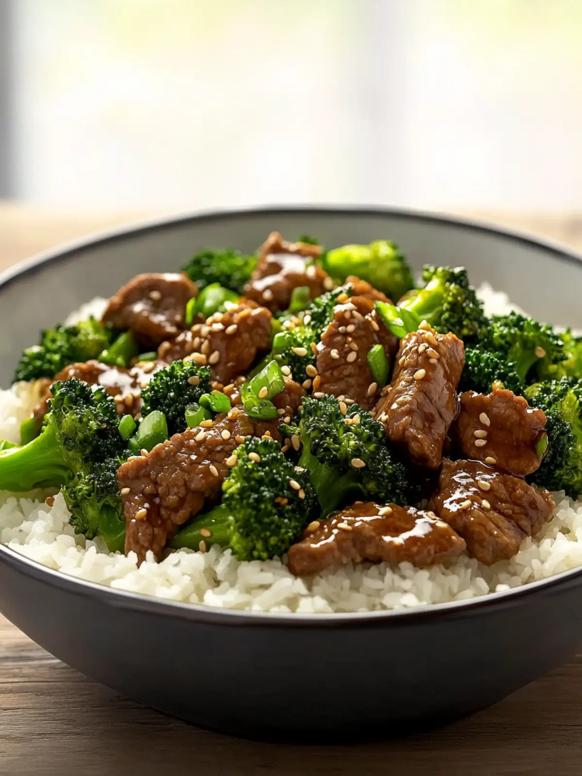 Effortless Weeknight Beef and Broccoli Stir-Fry with Sesame Rice 5 Weeknight Beef and Broccoli Stir-Fry with Ginger-Garlic Sauce and Sesame Rice