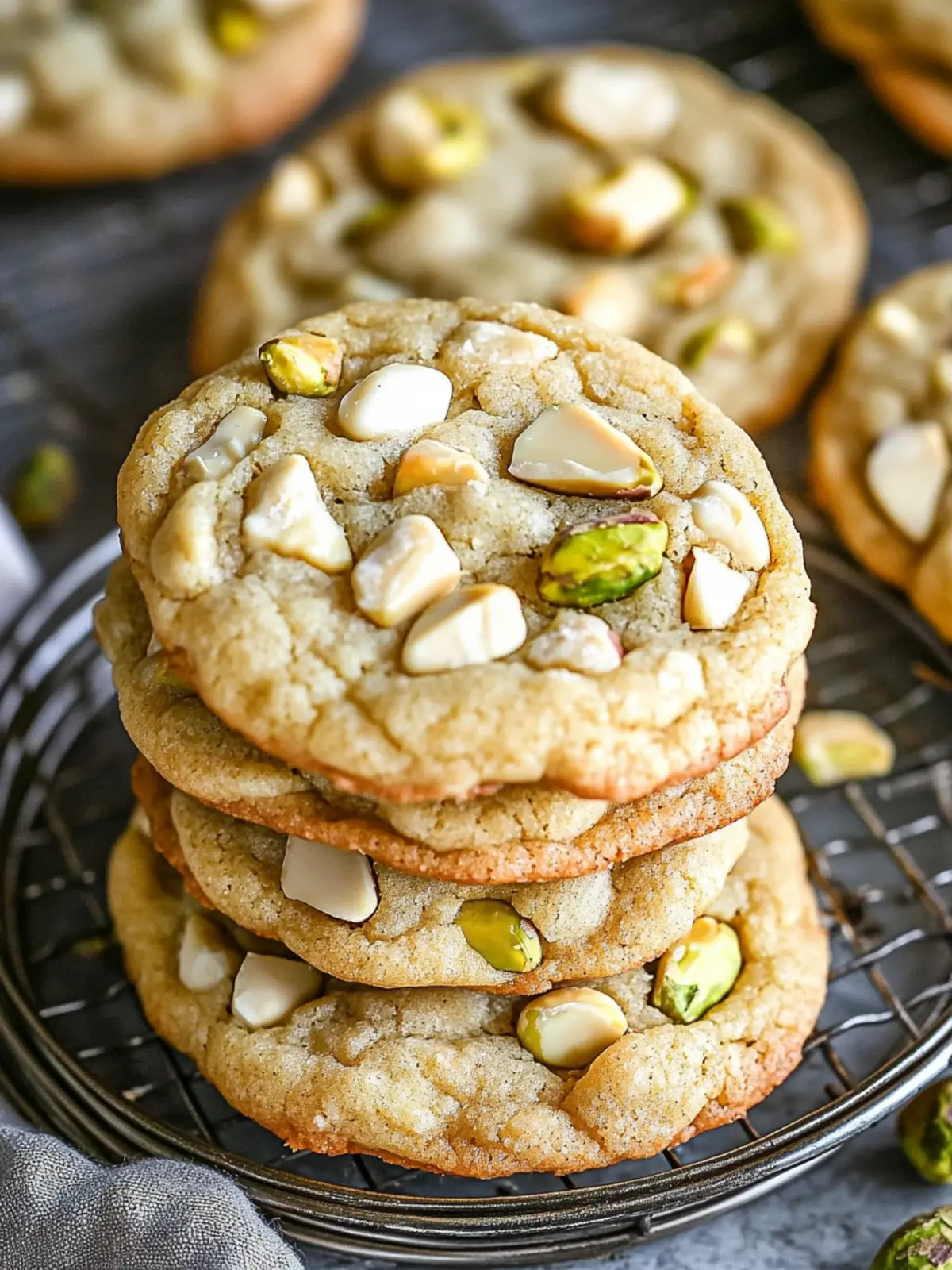 Decadent White Chocolate Pistachio Cookies You'll Crave 4 White Chocolate Pistachio Cookies
