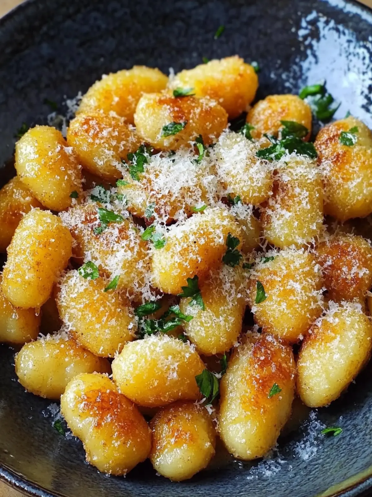 Savor This Garlic Butter Parmesan Fried Gnocchi Recipe Today 2 Garlic Butter Parmesan Fried Gnocchi Recipe