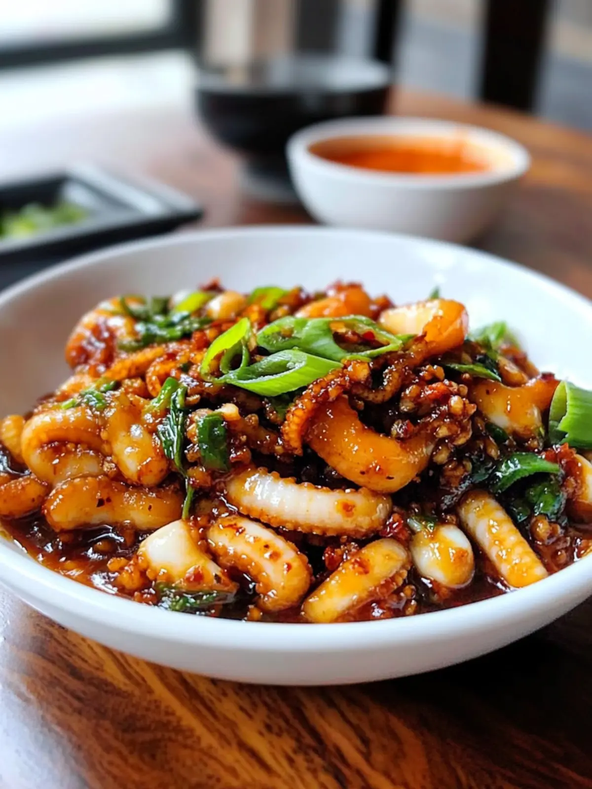 Spicy Stir Fried Squid: A Flavor Explosion for Your Table 2 Spicy stir fried squid